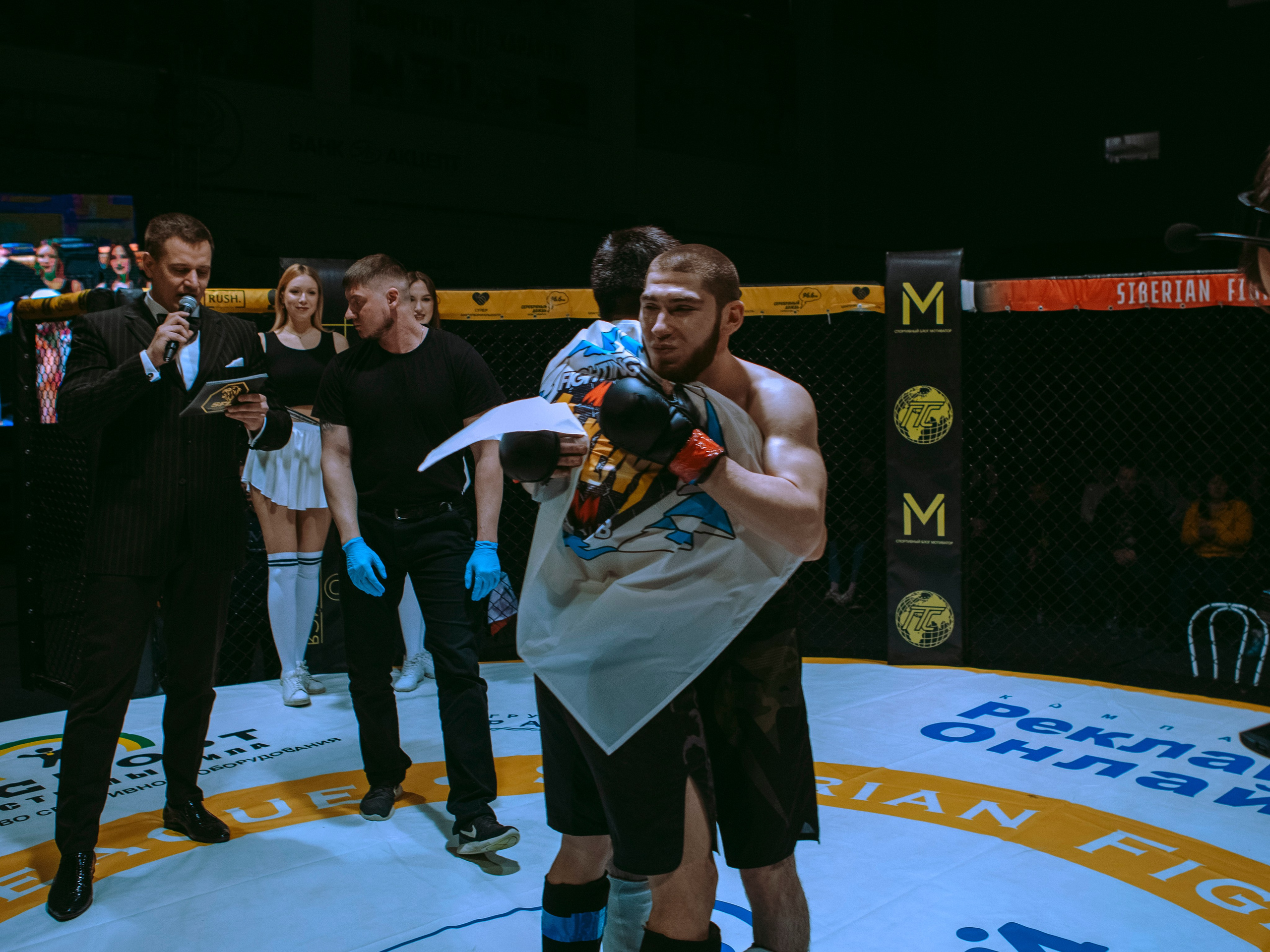 SFL 17 | Siberian Fighting League. Портретный фотограф в Москве Дарья Цезария