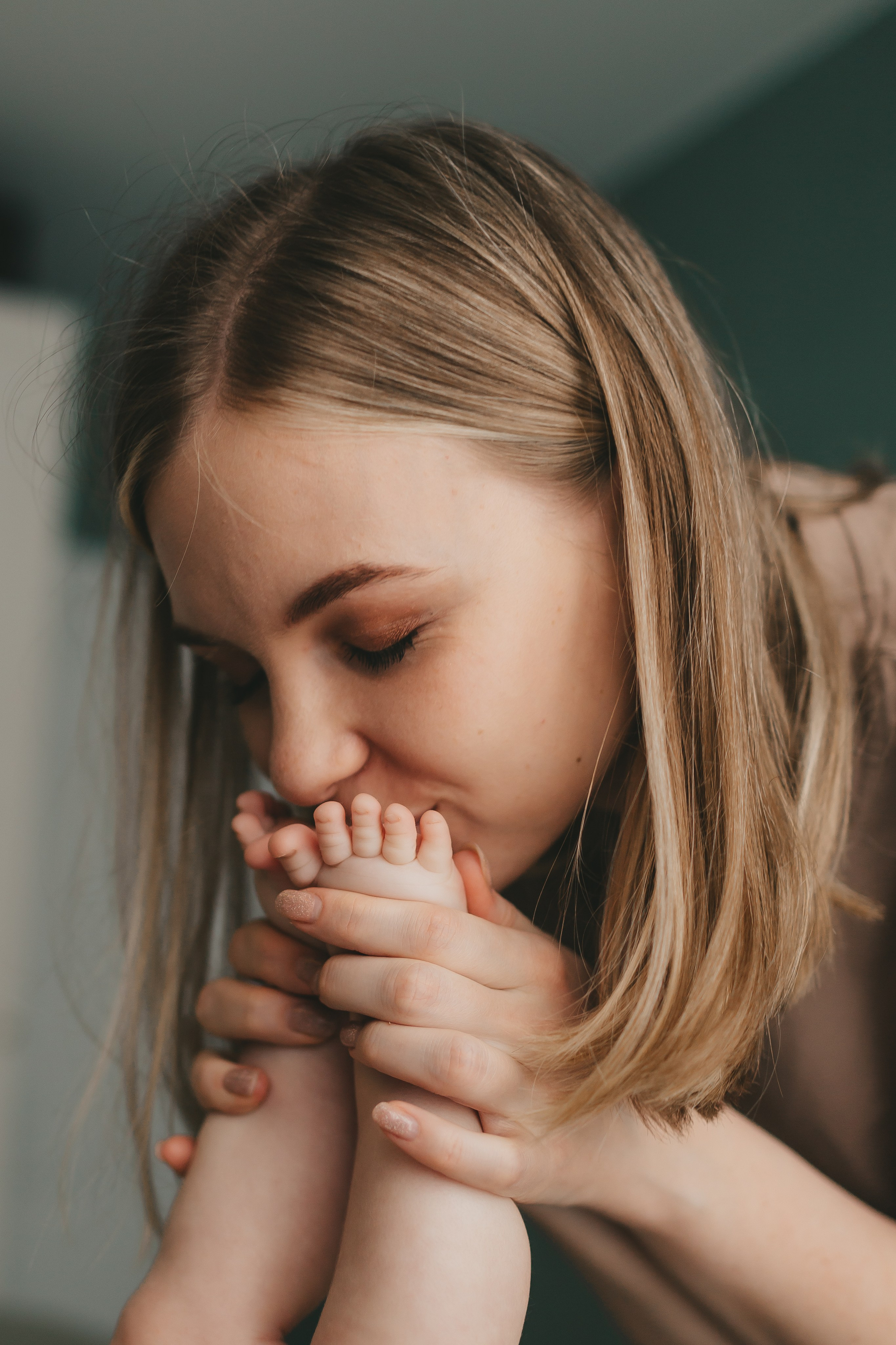 Женя, Юля и Вероника (домашняя фотосессия). Семейный и детский фотограф и видеограф в Москве, Дрокина Наталья