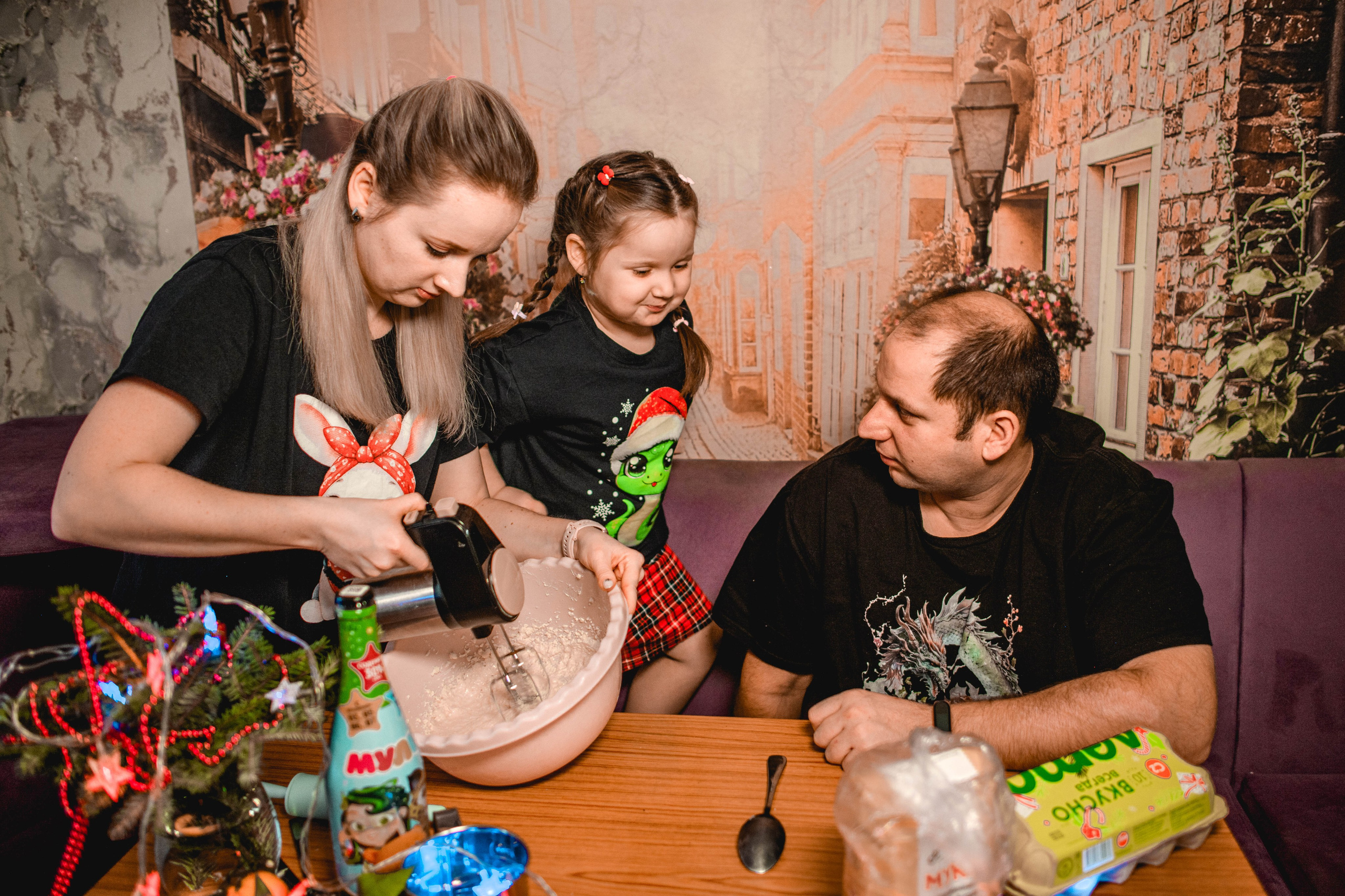 Новый год на кухне. Фотограф/Тортодел Семёнова Анастасия
