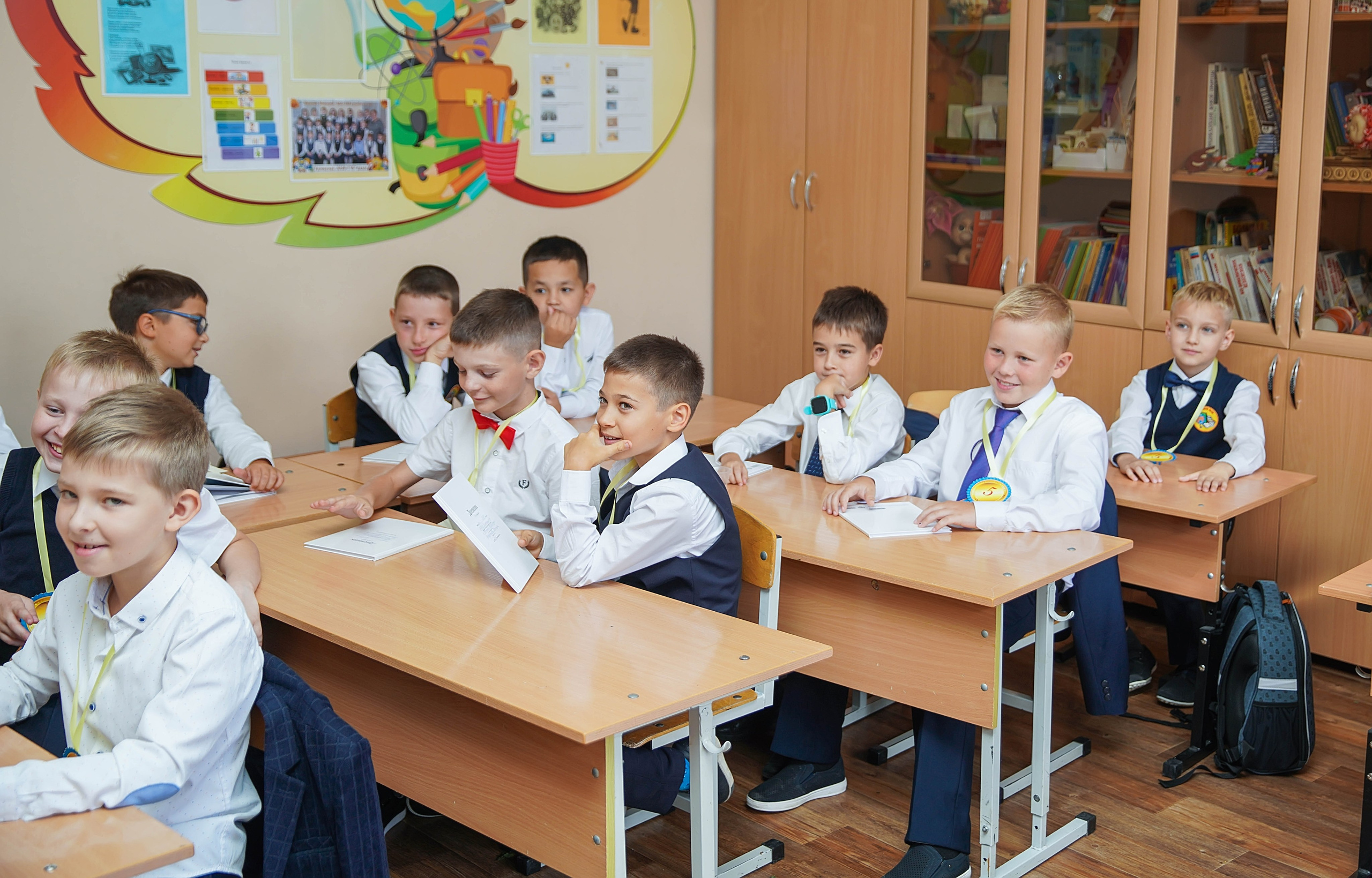Праздник в классе. Семейный и детский фотограф в Нижнем Новгороде