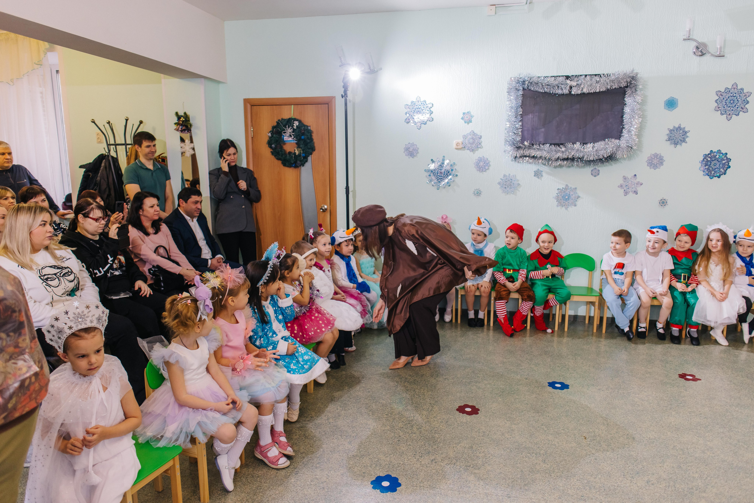 Новогодние утренники в детском саду. Свадебный и семейный фотограф Яна Стражева. Волгоград, Москва