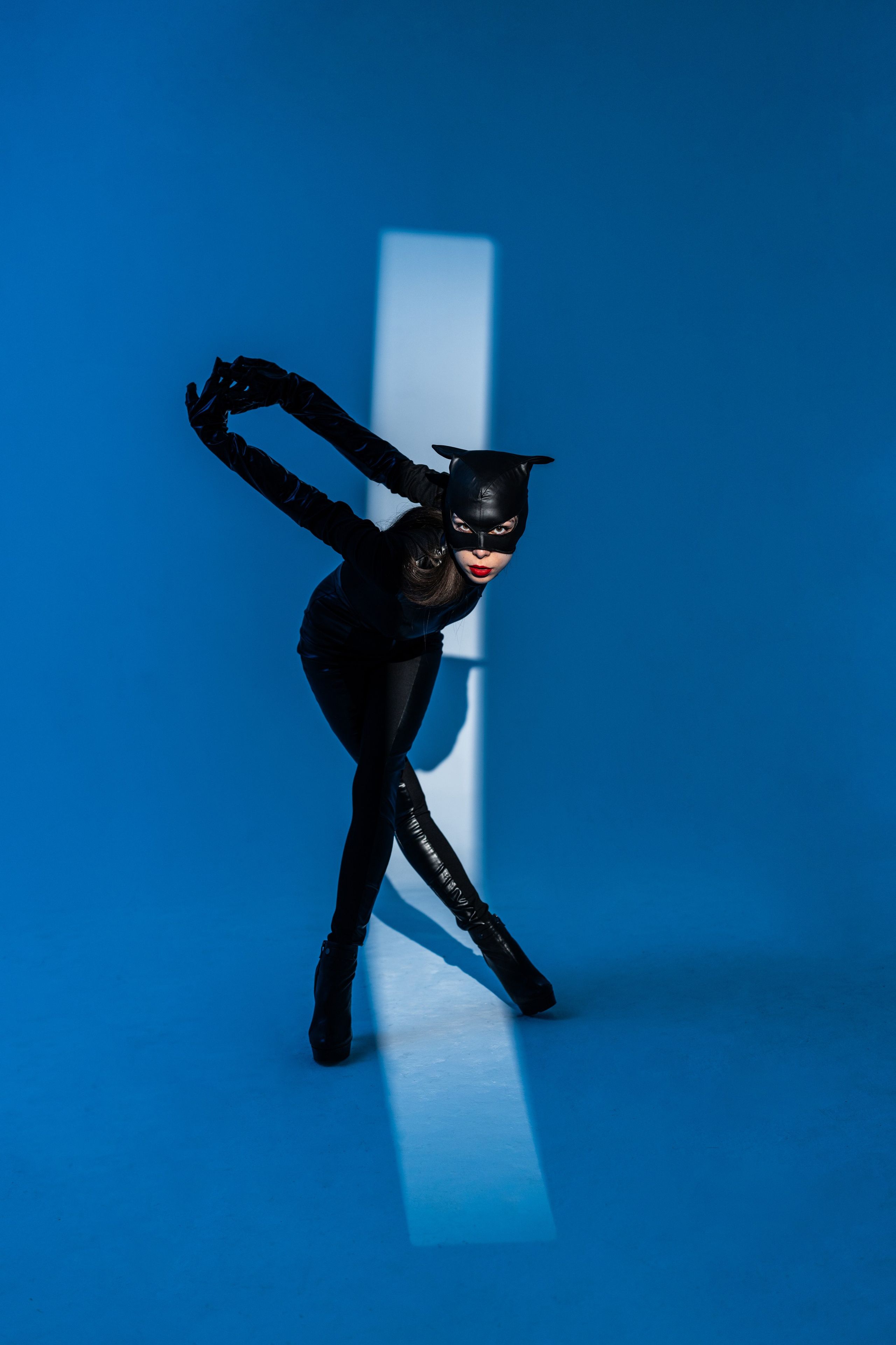 Женщина кошка. Модель Камилла. Свадебный и индивидуальный фотограф Аля Мамакова