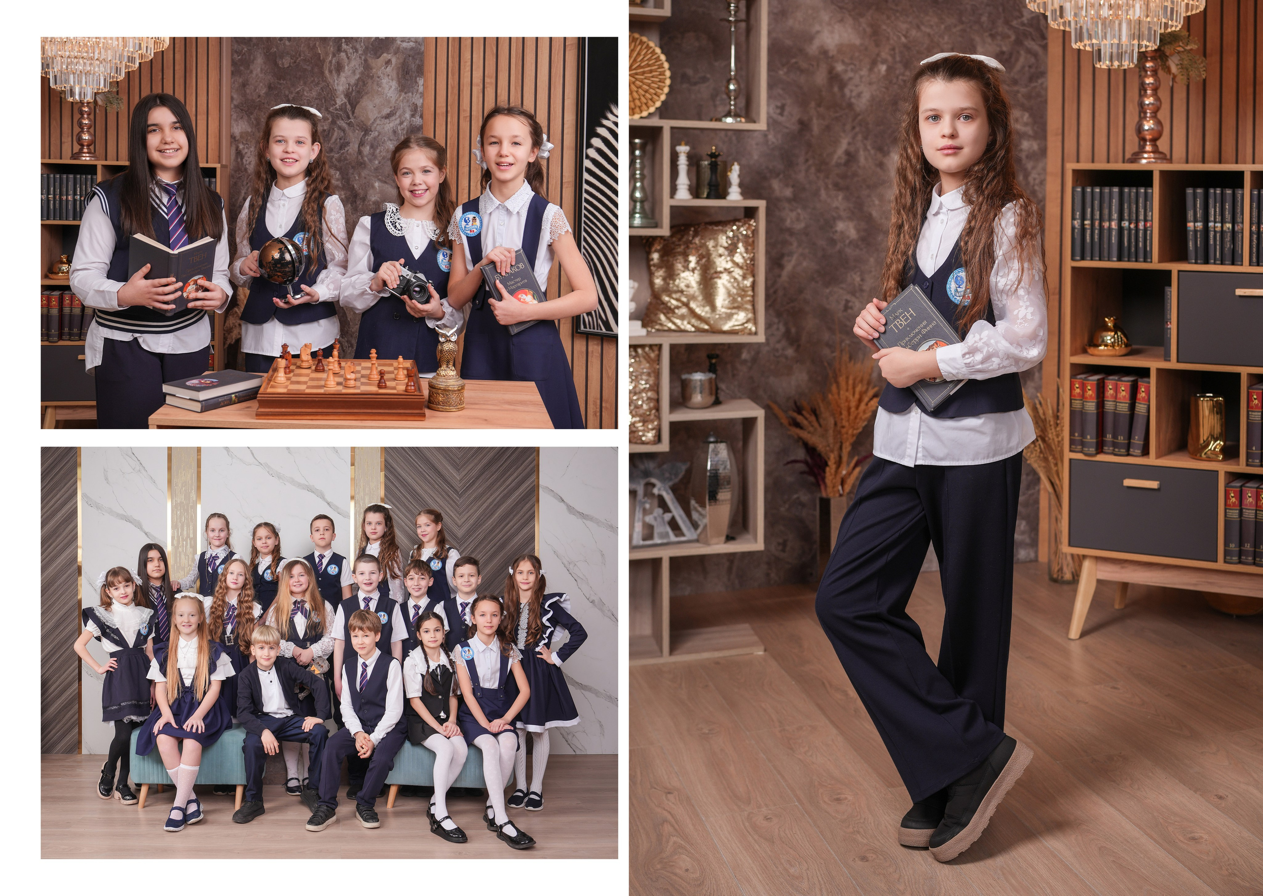 ШКОЛА 83 4 Б. Красивый выпускной альбом в Краснодаре