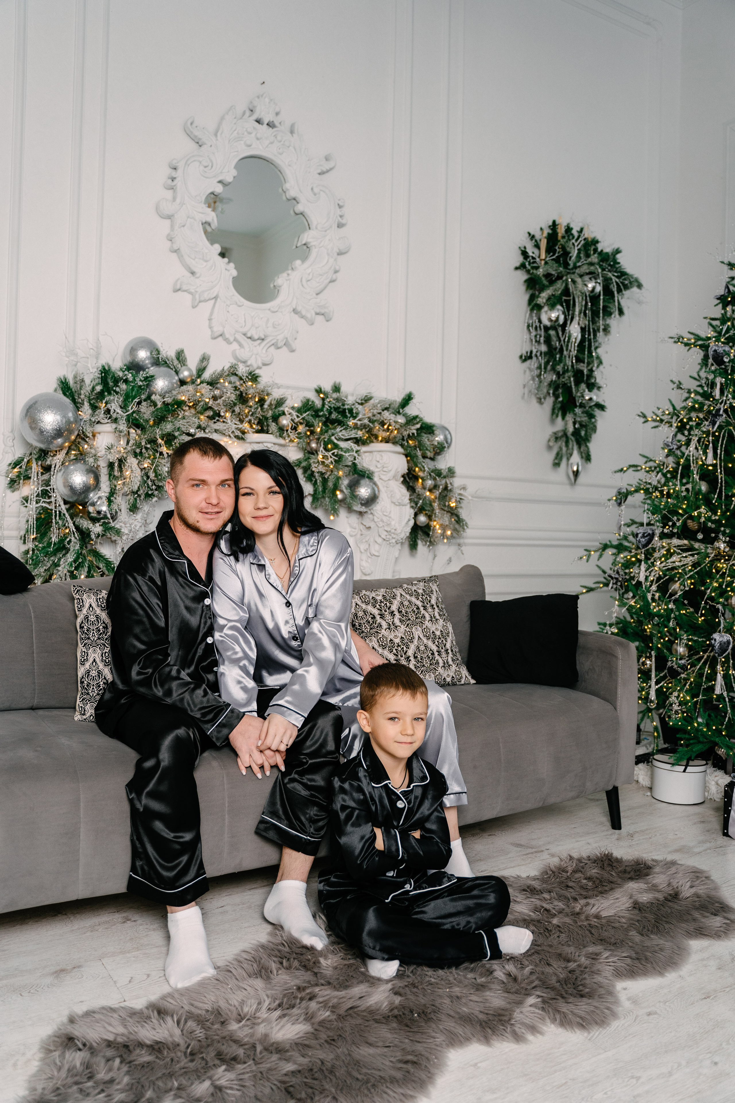 Новогодняя фотосессия в студии. Свадебный и семейный фотограф из Воронежа|Москвы Бубнова Екатерина