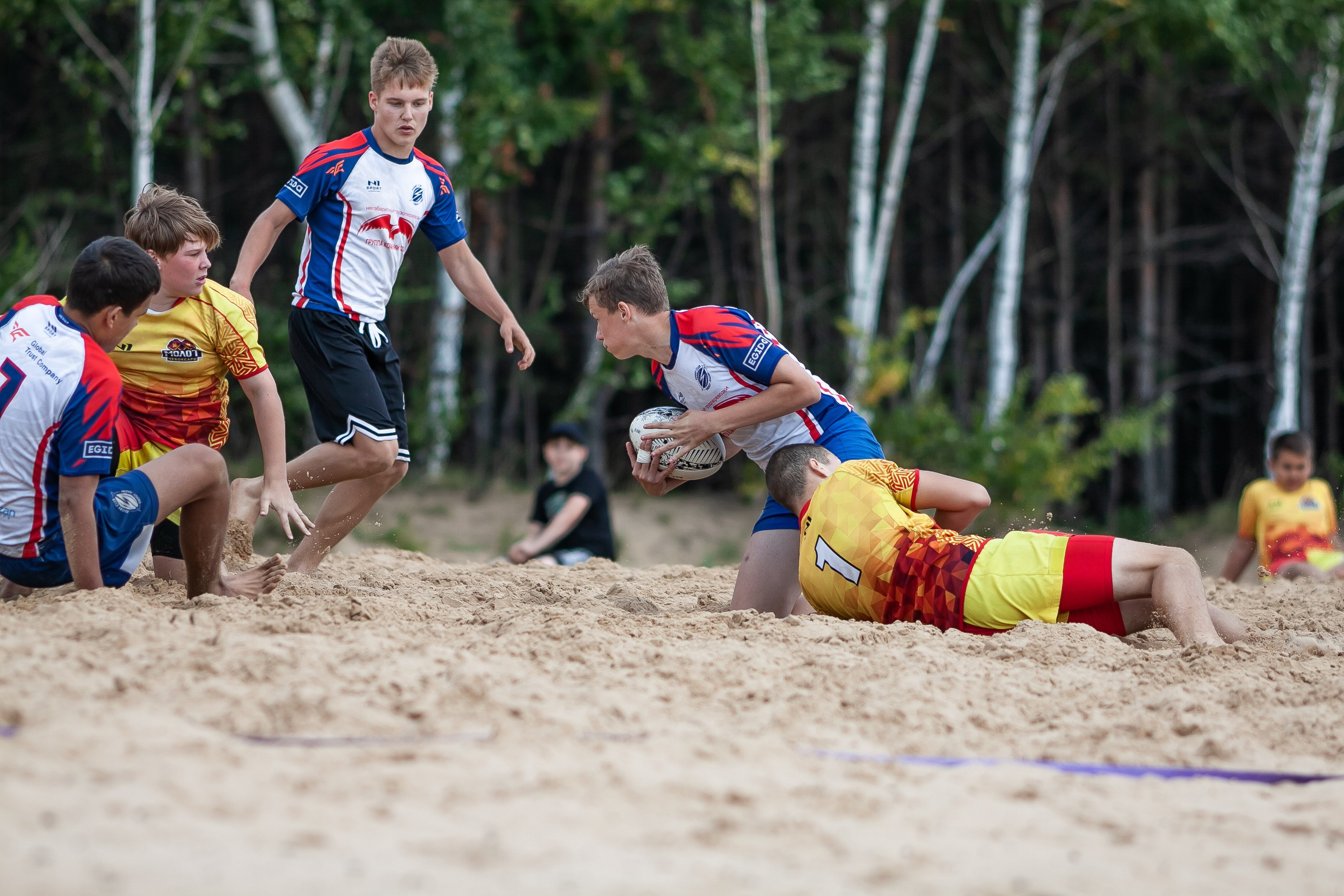 «Кубок «Молота» по пляжному Регби. Фотография