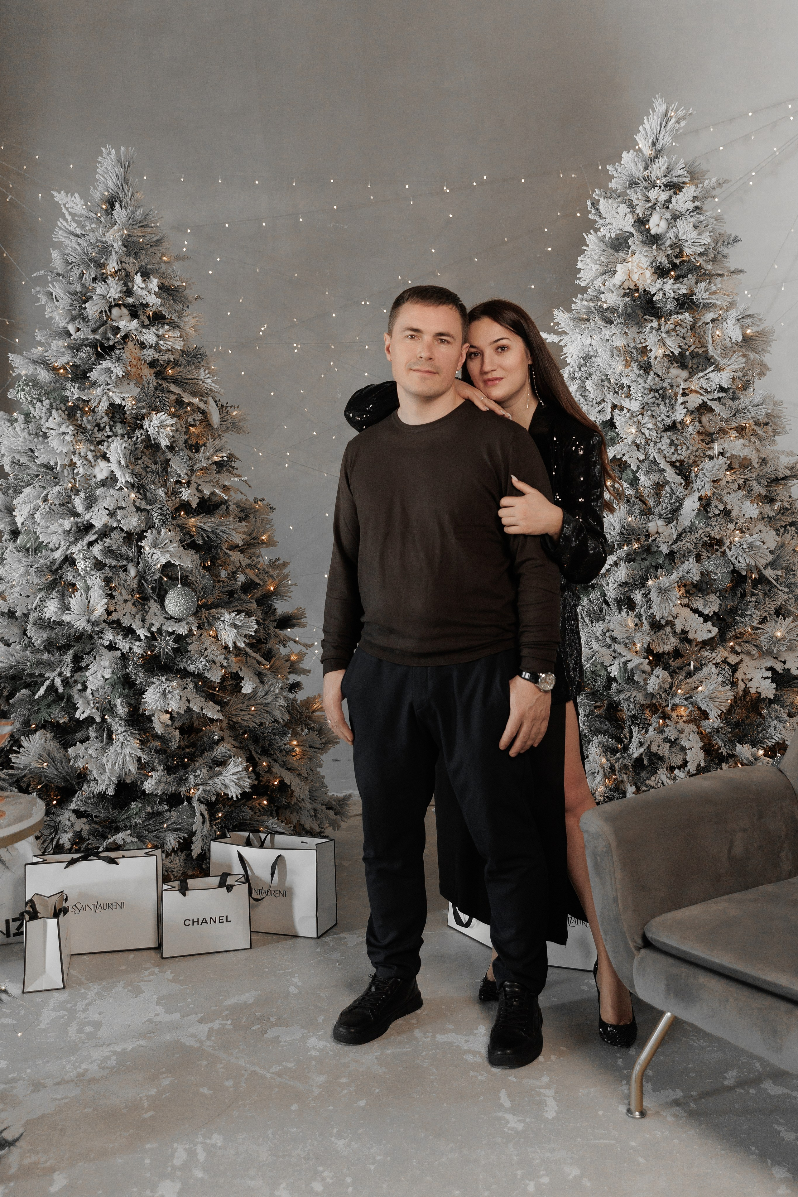 Вероника с семьей. Фотограф женского портрета, беременности и материнства Харькова Елена