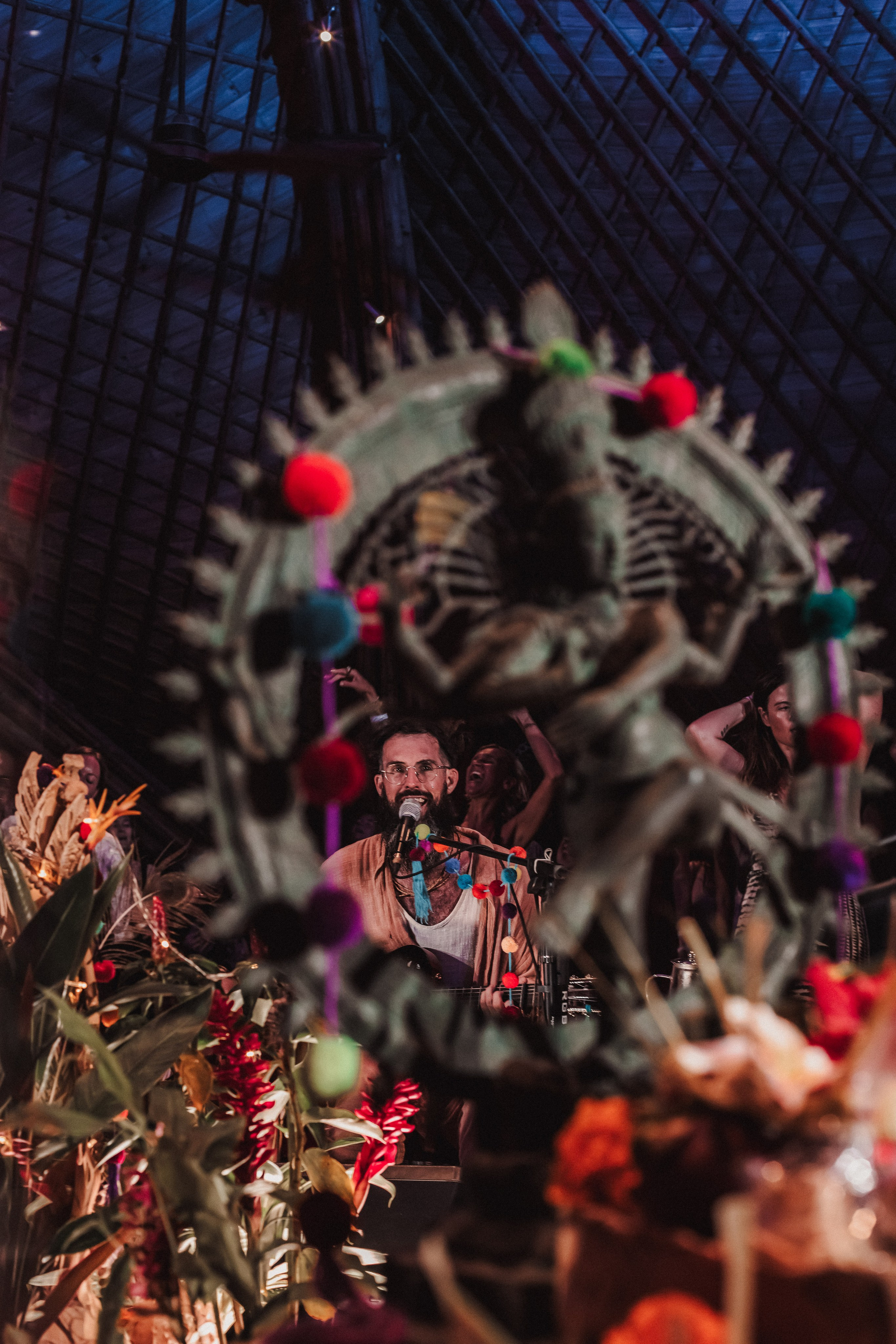 Hanuman Project kirtan at Alchemy march. Mariam Bagdasaryan