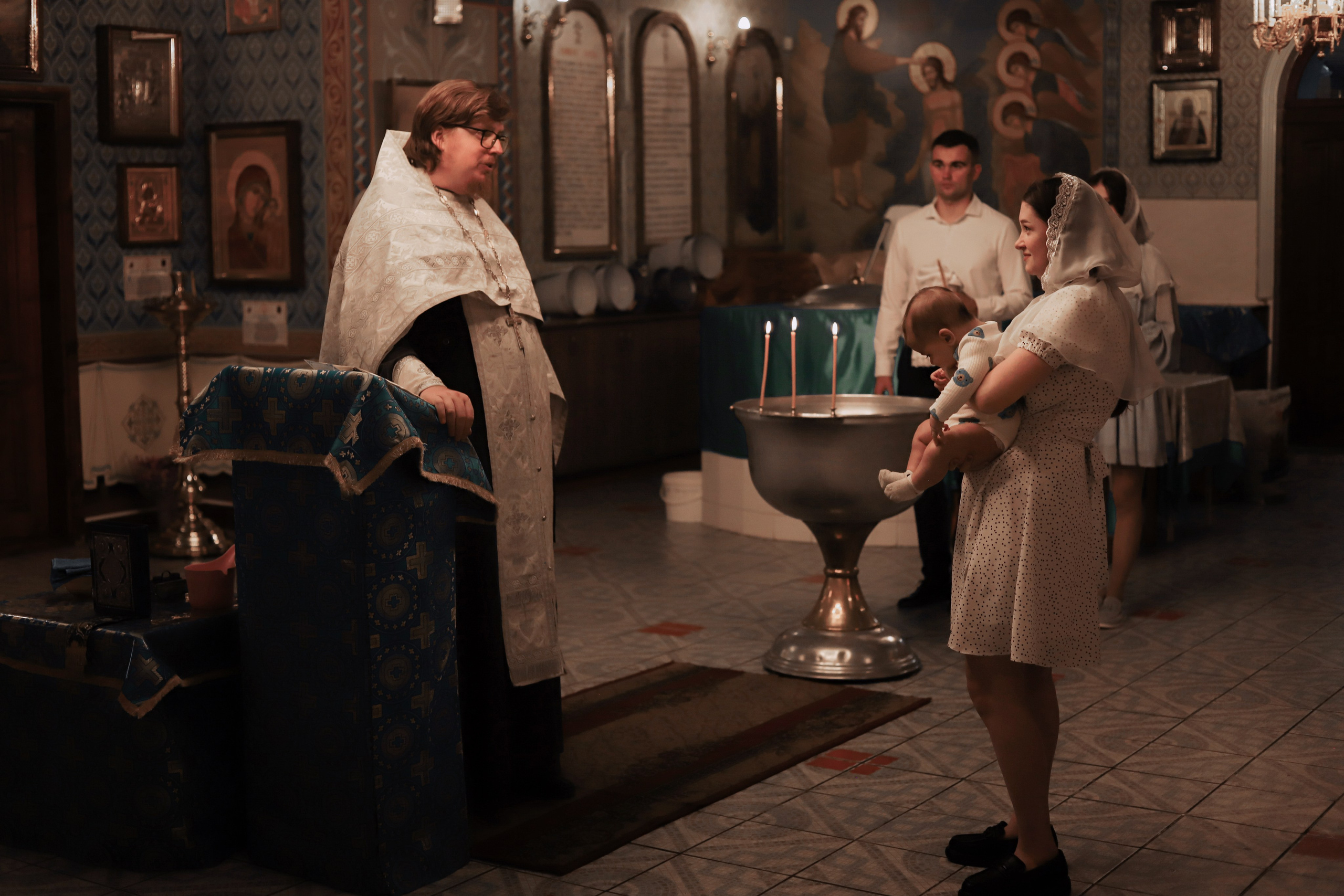 Таинство крещения. Семейный фотограф, женский портрет в Ставрополе