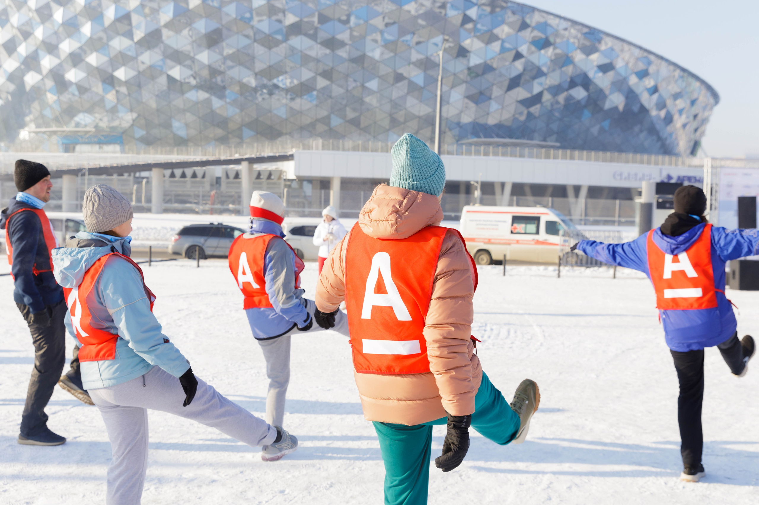 Альфа — Банк. Зимний кросс. Репортажный фотограф в Новосибирске Алена Помазунова