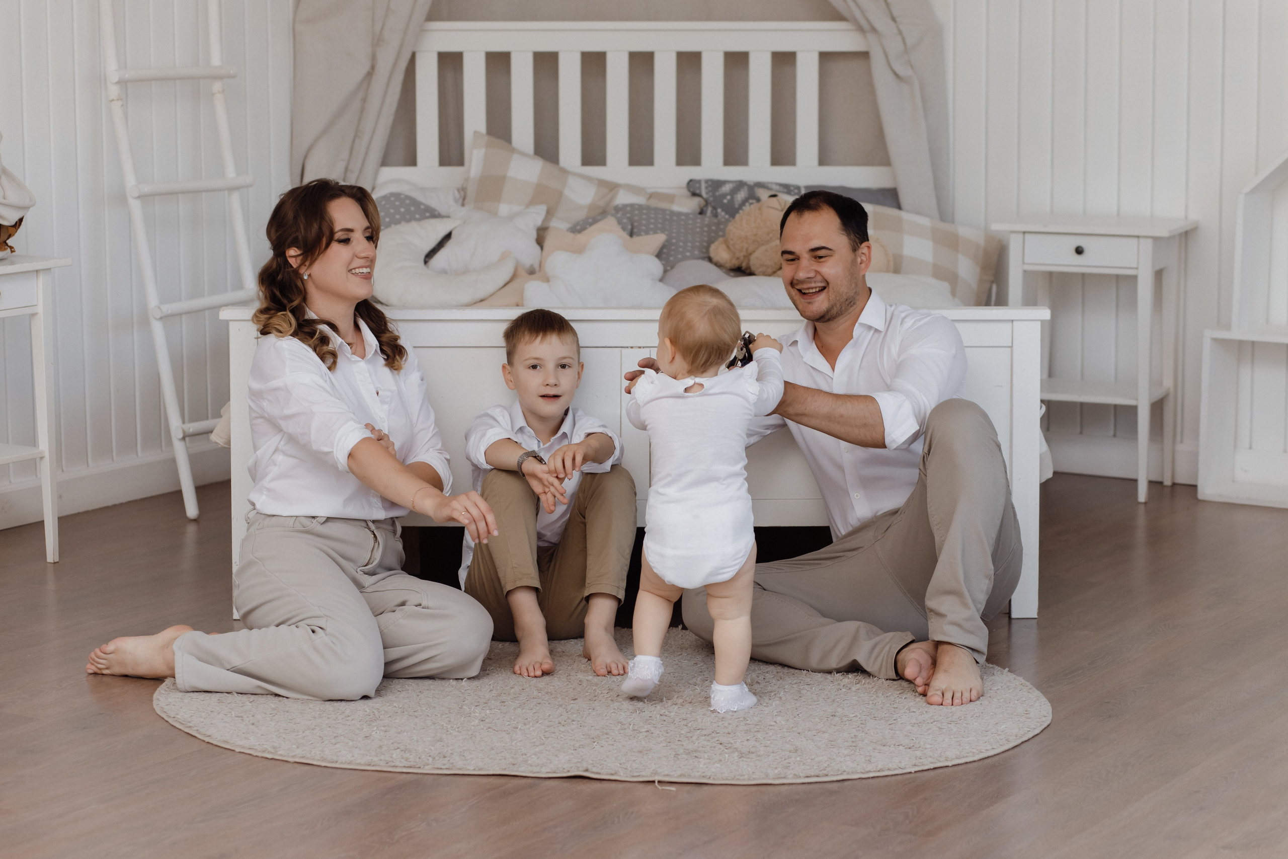 Для четверых. Семейный и свадебный фотограф в Челябинске Мария Леонтьева