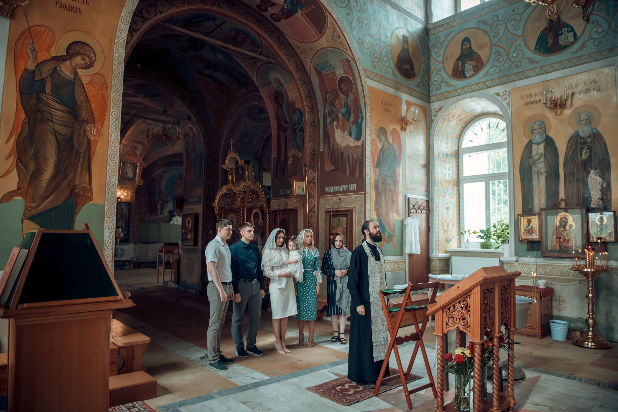 Крещение. Фотограф на крещение, венчание в Москве, в Красногорске