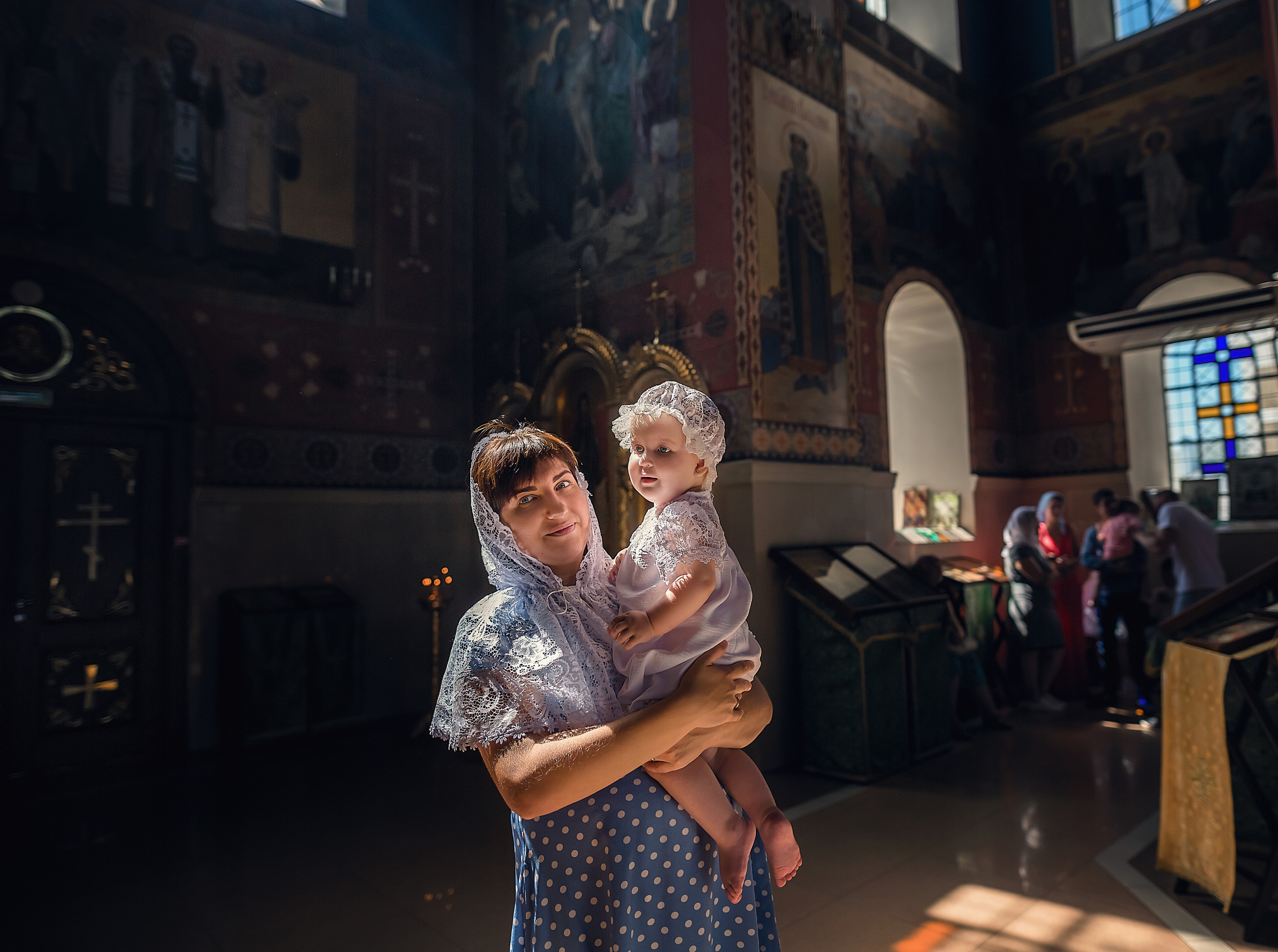 Крещение в ст. Новодонецкая. Семейный и детский фотограф Екатерина Савёлова