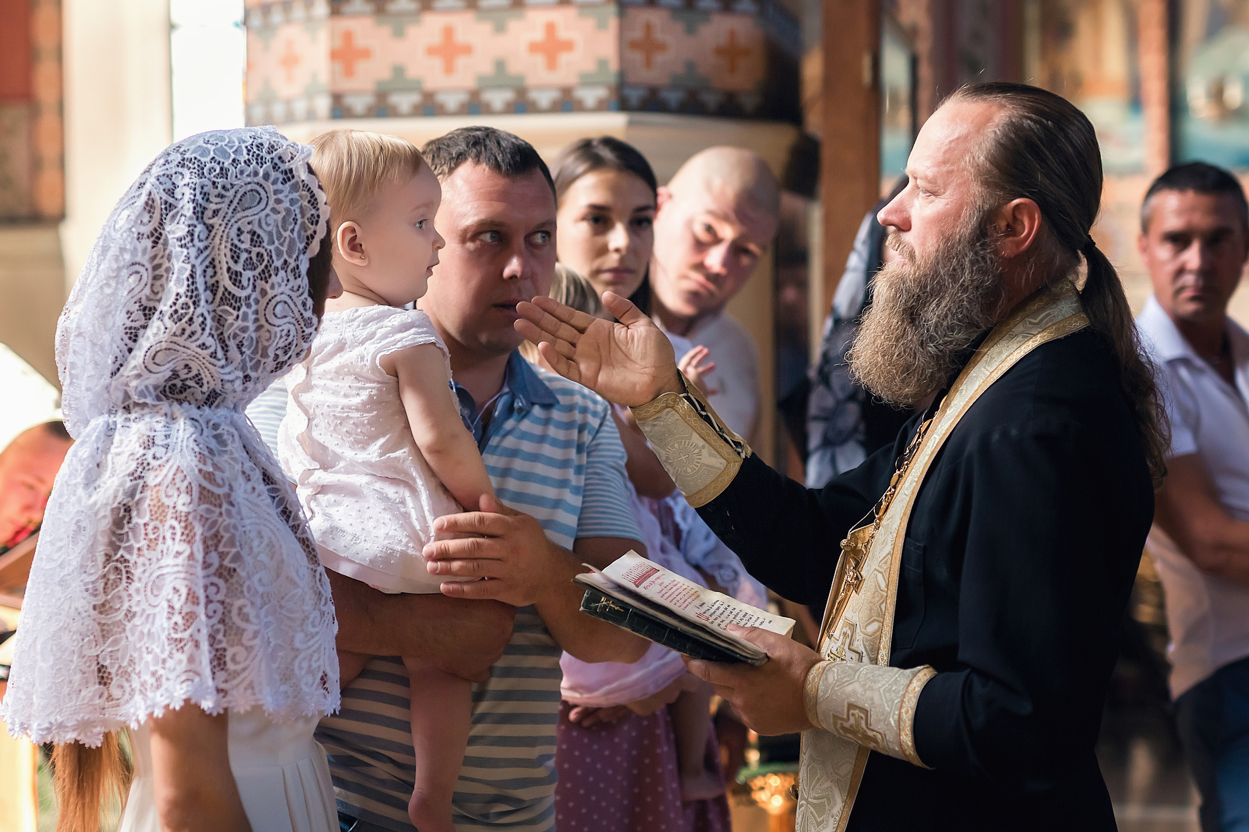 Крещение в ст. Новодонецкая. Семейный и детский фотограф Екатерина Савёлова