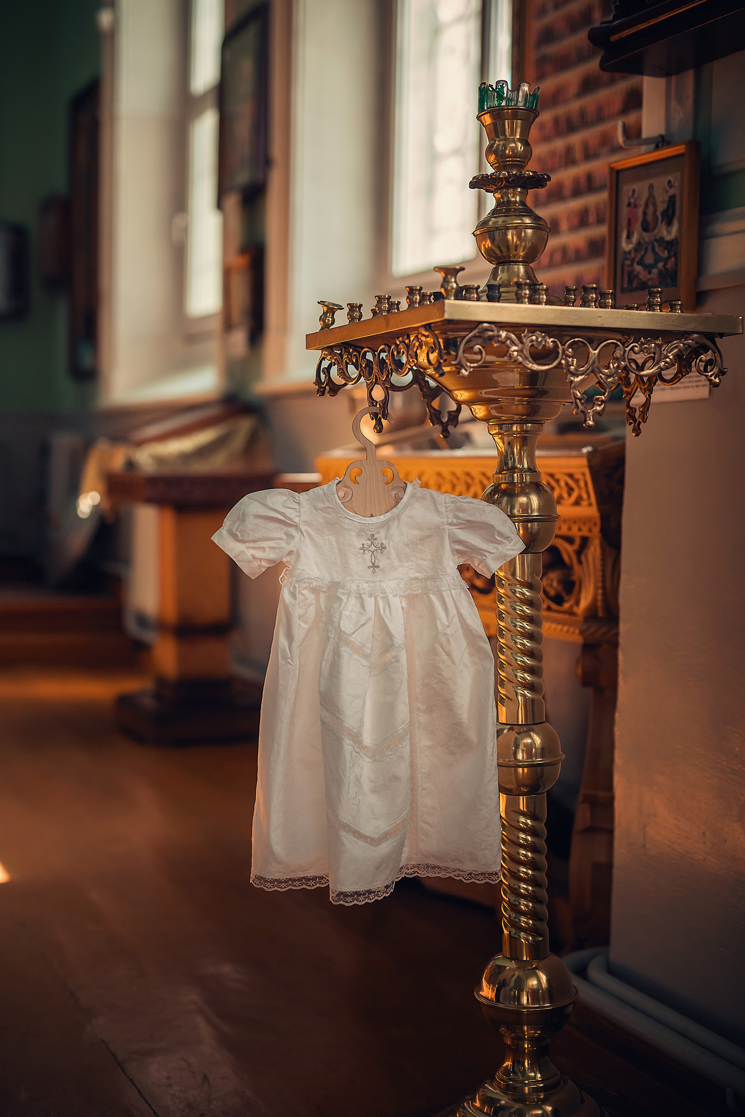 Крещение в ст. Казанской. Свято -Троицкий храм. Семейный и детский фотограф Екатерина Савёлова