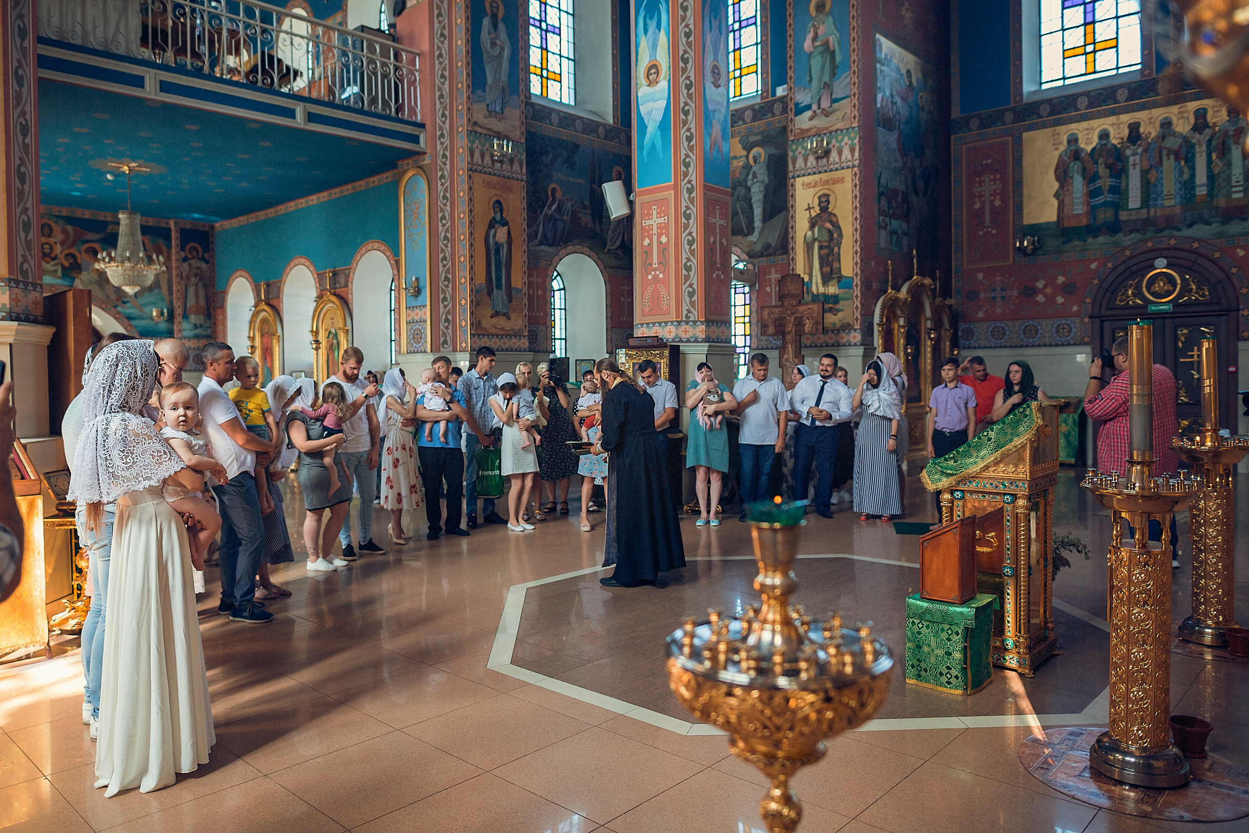 Крещение в ст. Новодонецкая. Семейный и детский фотограф Екатерина Савёлова
