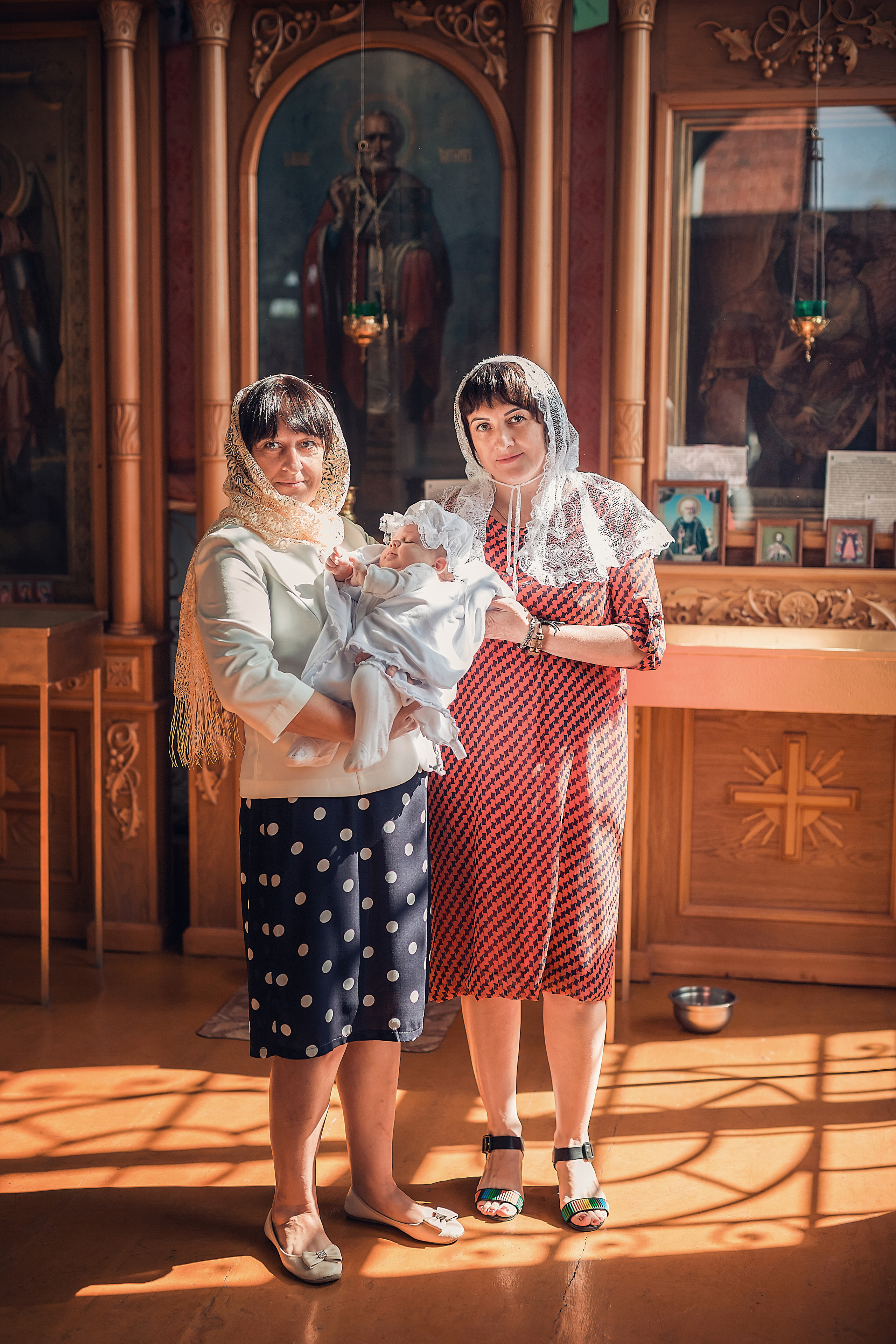 Крещение в ст. Казанской. Свято -Троицкий храм. Семейный и детский фотограф Екатерина Савёлова