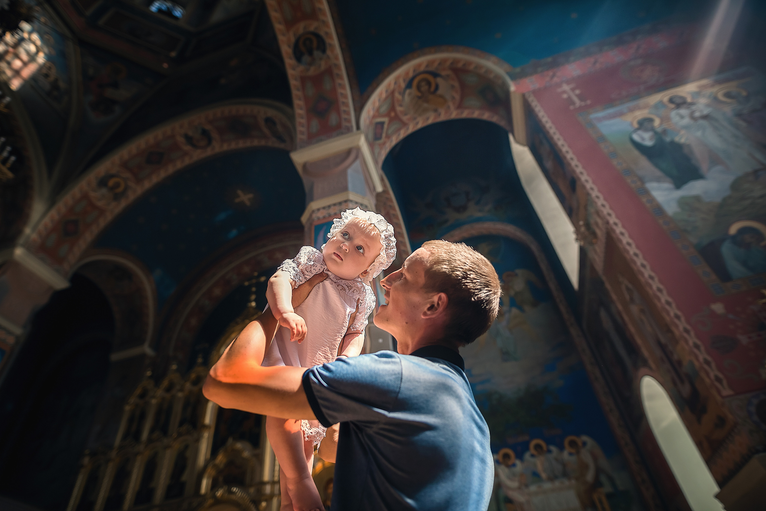 Крещение в ст. Новодонецкая. Семейный и детский фотограф Екатерина Савёлова