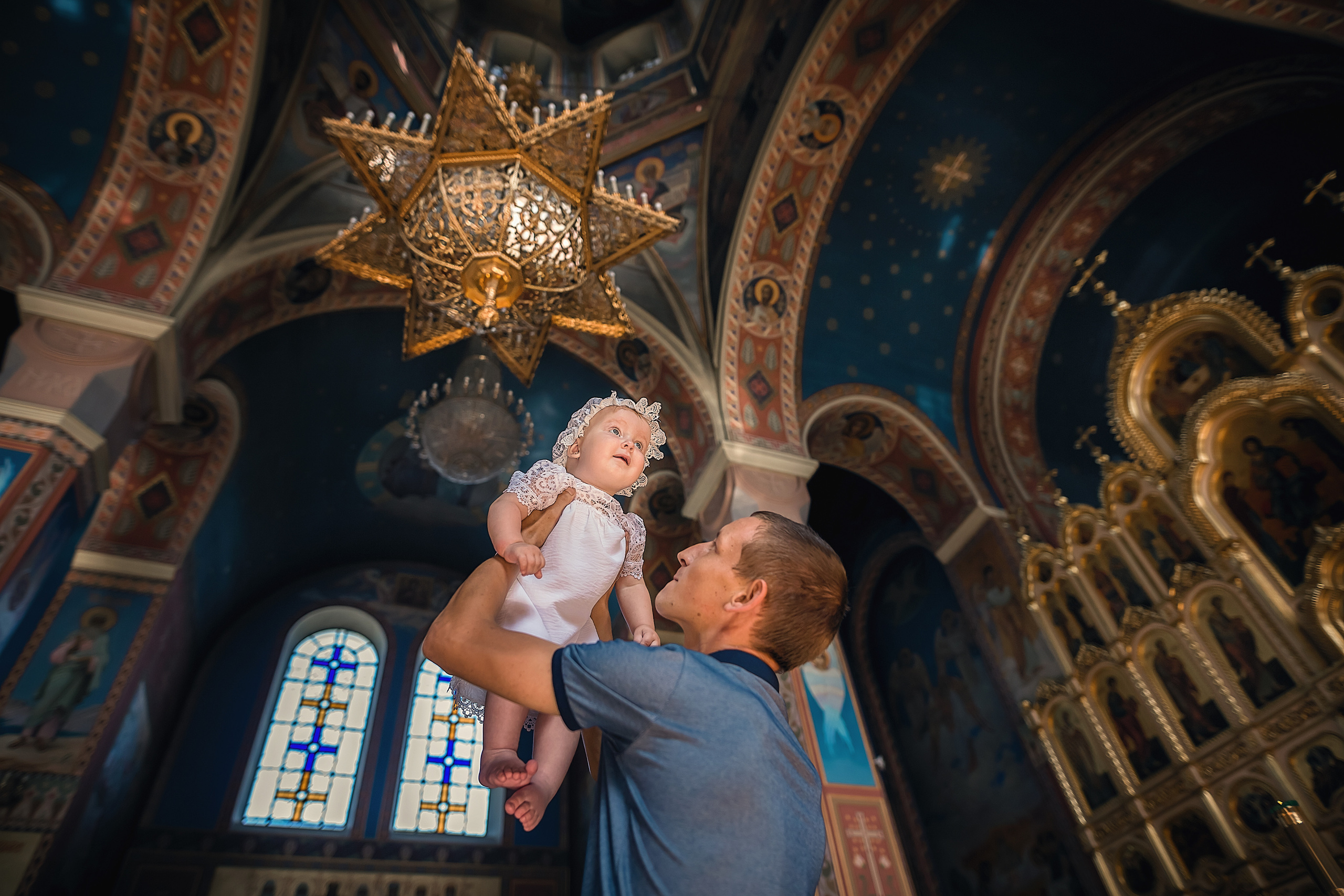 Крещение в ст. Новодонецкая. Семейный и детский фотограф Екатерина Савёлова