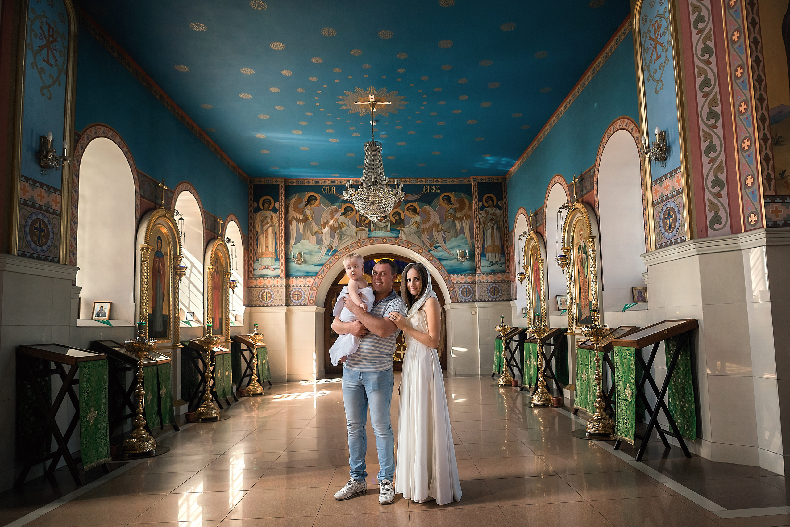 Крещение в ст. Новодонецкая. Семейный и детский фотограф Екатерина Савёлова