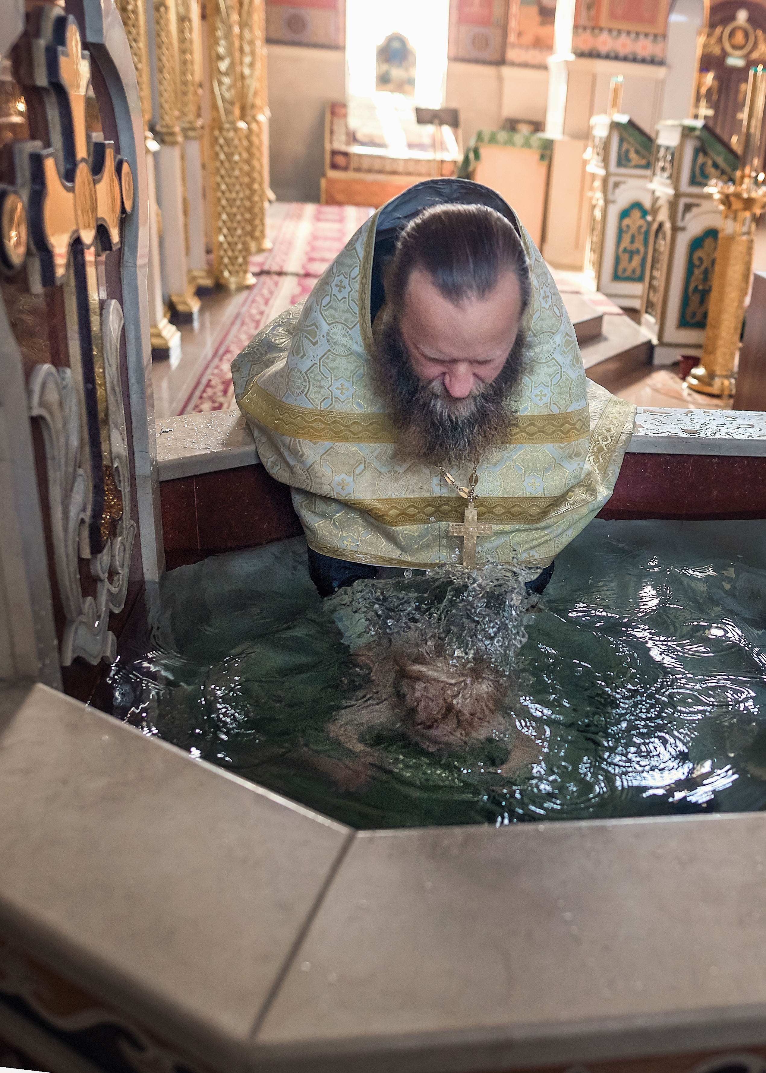 Крещение в ст. Новодонецкая. Семейный и детский фотограф Екатерина Савёлова