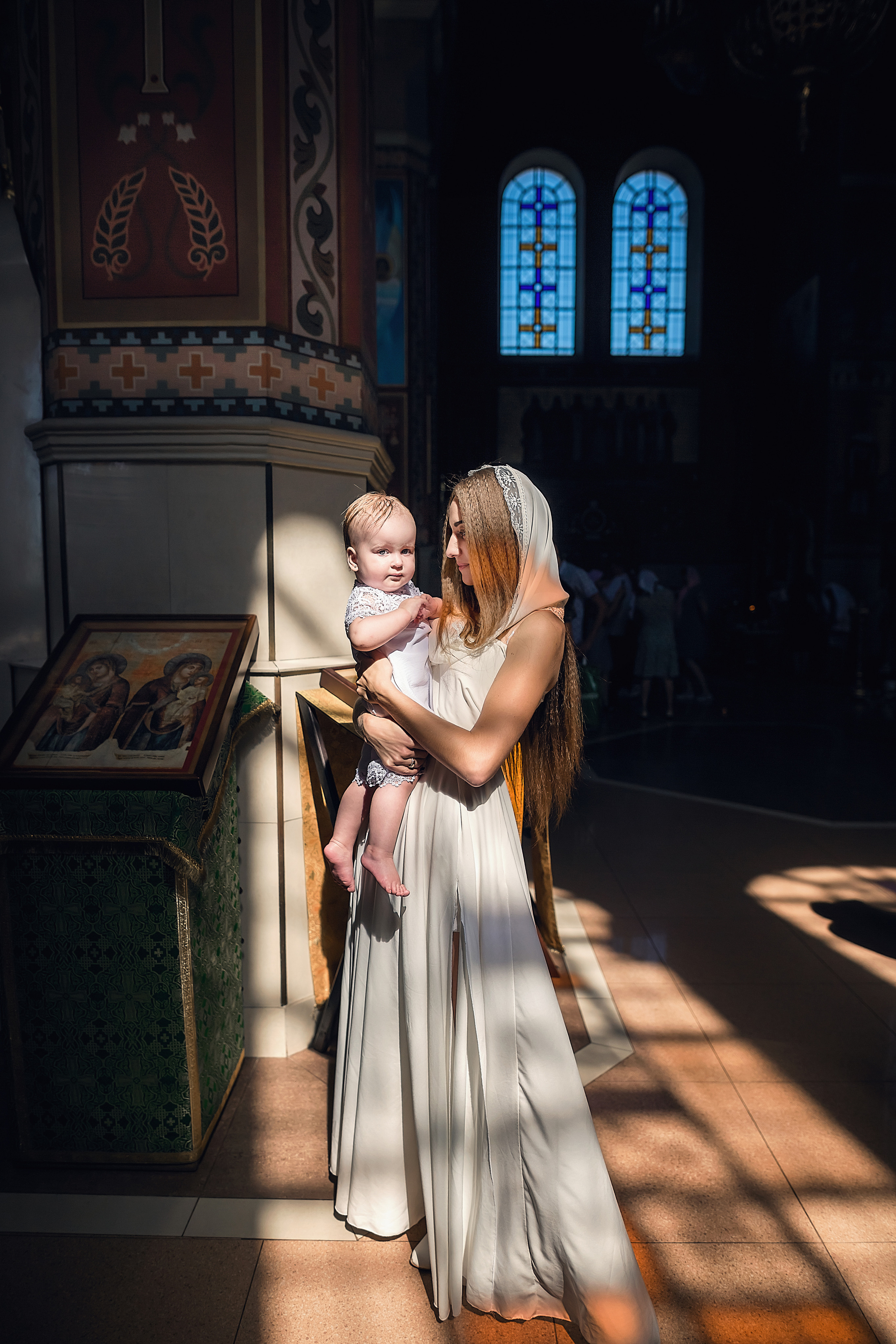 Крещение в ст. Новодонецкая. Семейный и детский фотограф Екатерина Савёлова