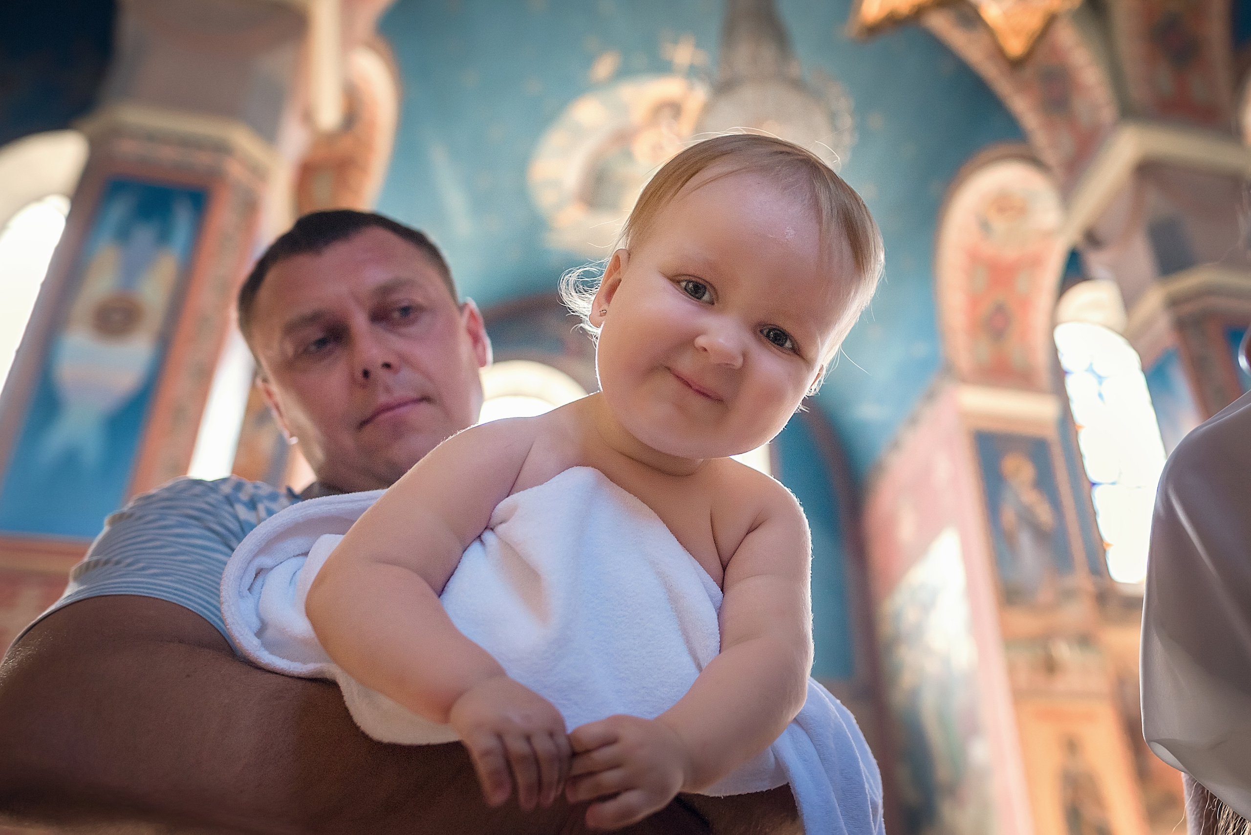 Крещение в ст. Новодонецкая. Семейный и детский фотограф Екатерина Савёлова