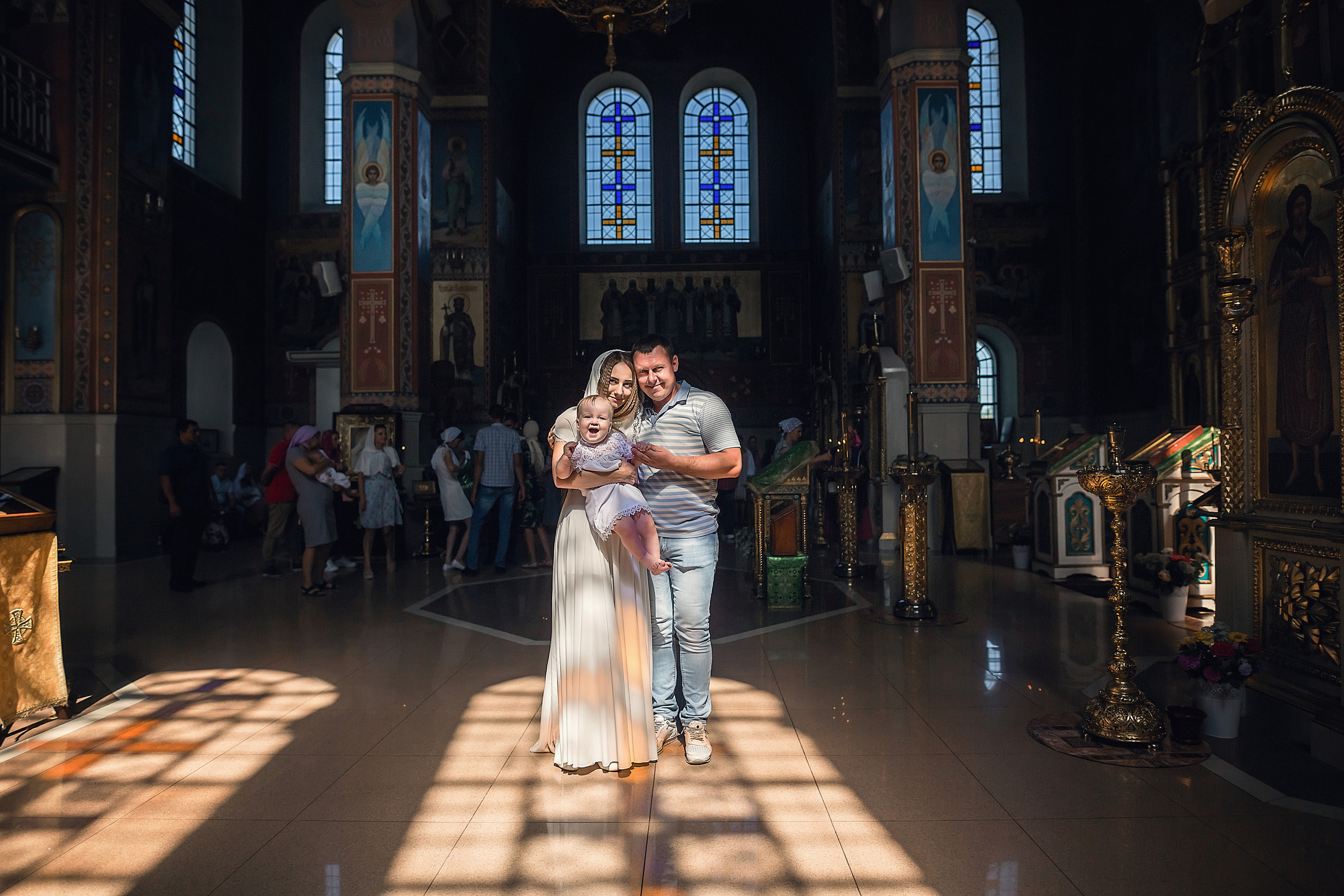 Крещение в ст. Новодонецкая. Семейный и детский фотограф Екатерина Савёлова
