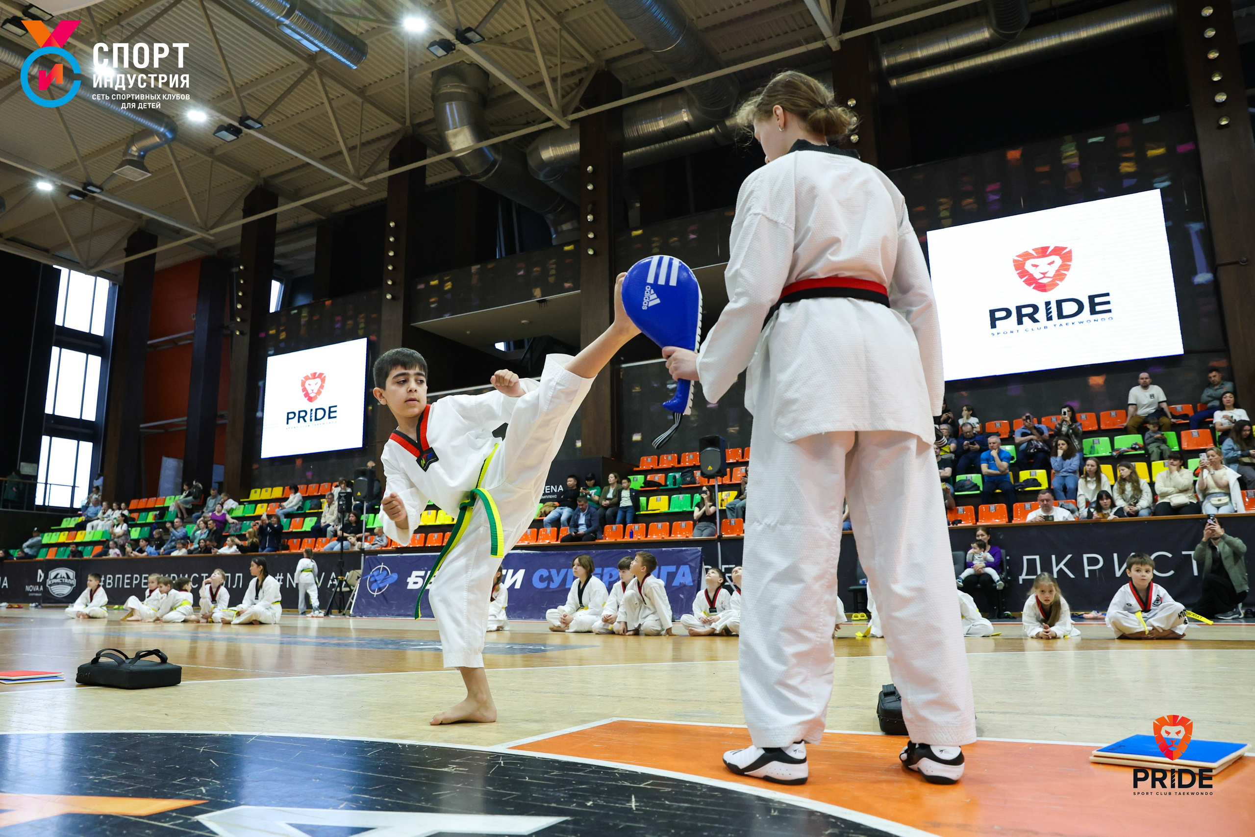 Аттестация по тхэквондо. Фотограф Дарья Попова