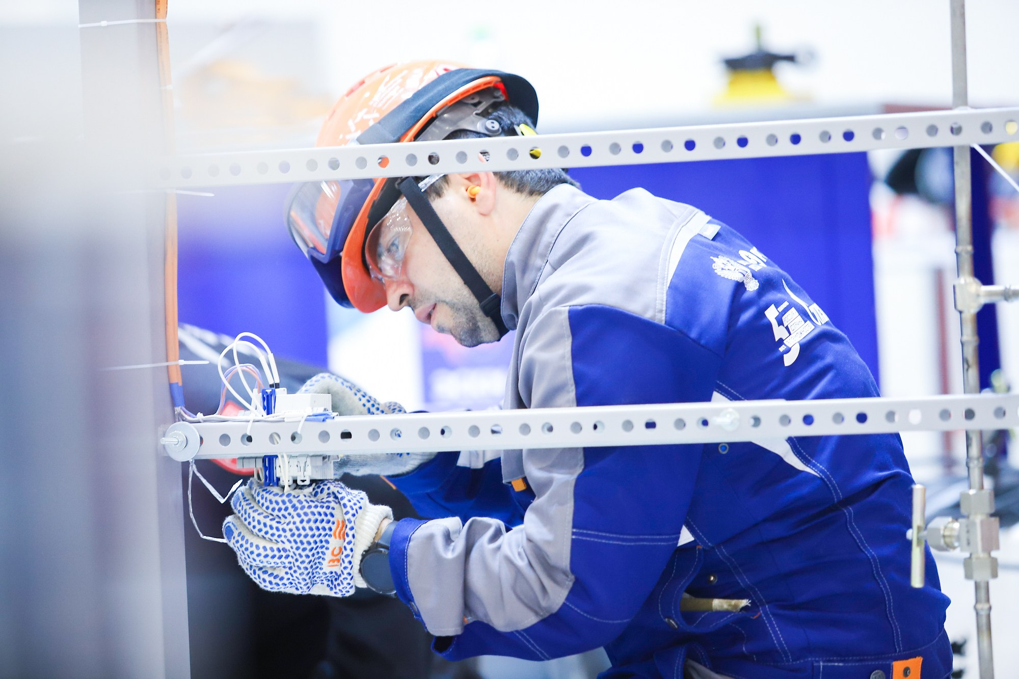 Lll Международный строительный чемпионат. Фотограф Дарья Попова