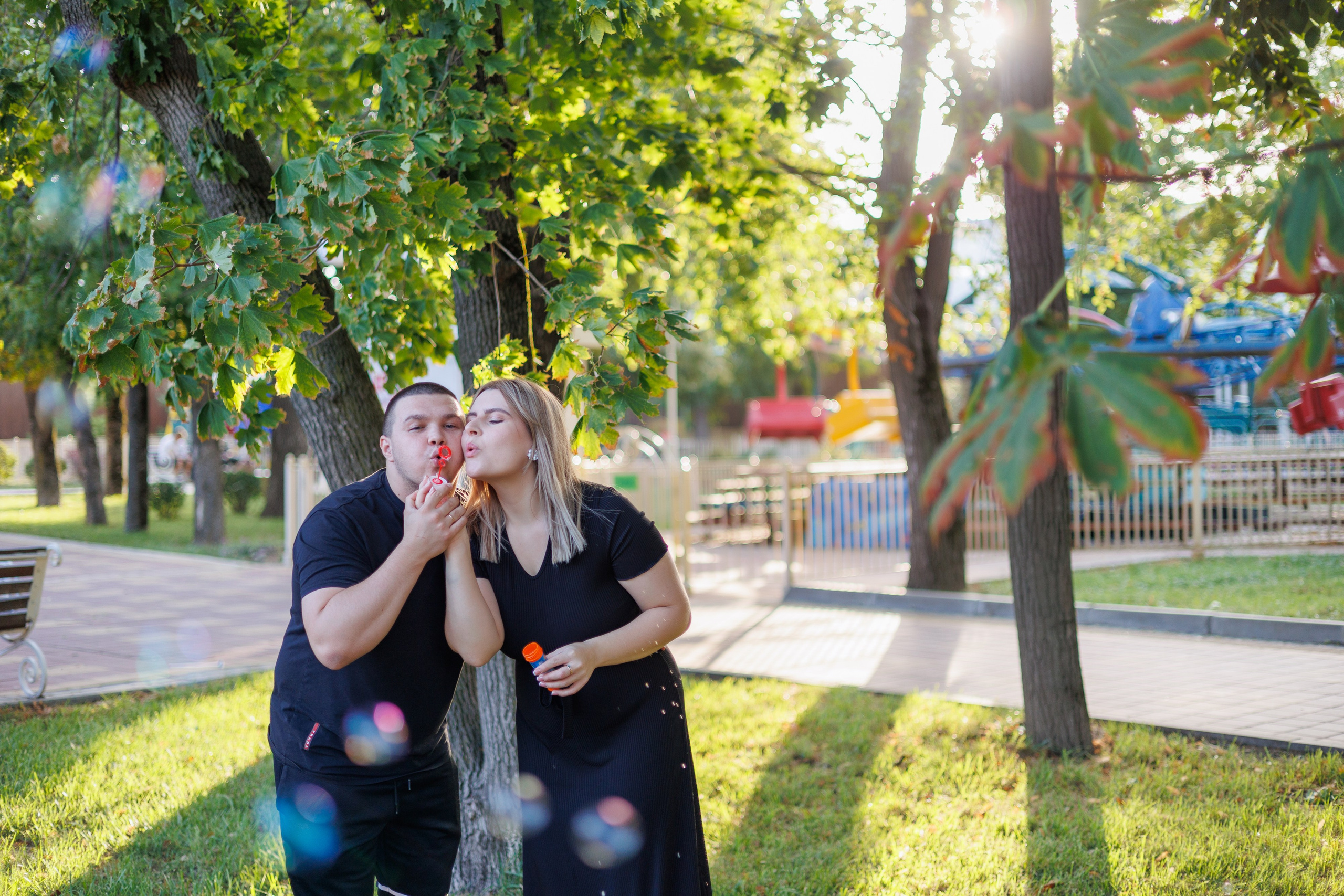 Прогулка в парке. Свадебный и семейный фотограф в Армавире