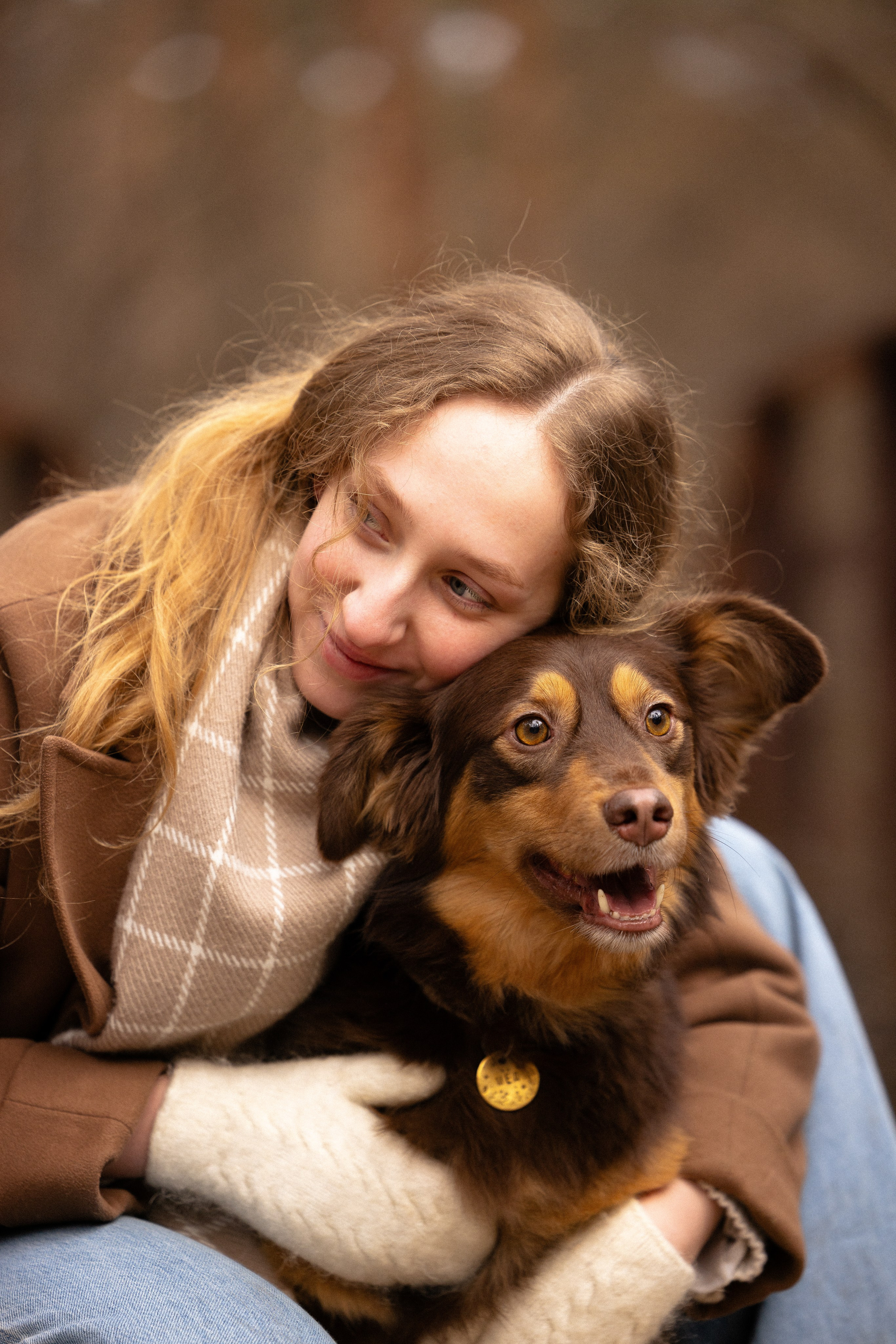 Катя и Мёд. Фотограф и видеограф анималист Аганина Дарья