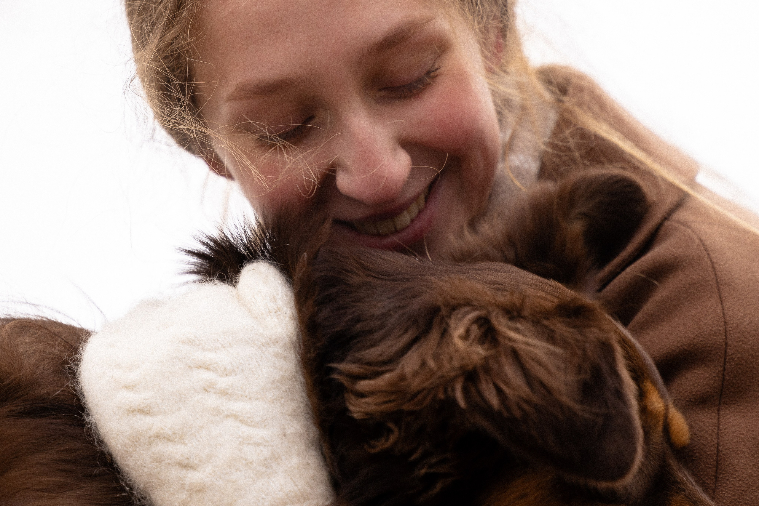 Катя и Мёд. Фотограф и видеограф анималист Аганина Дарья