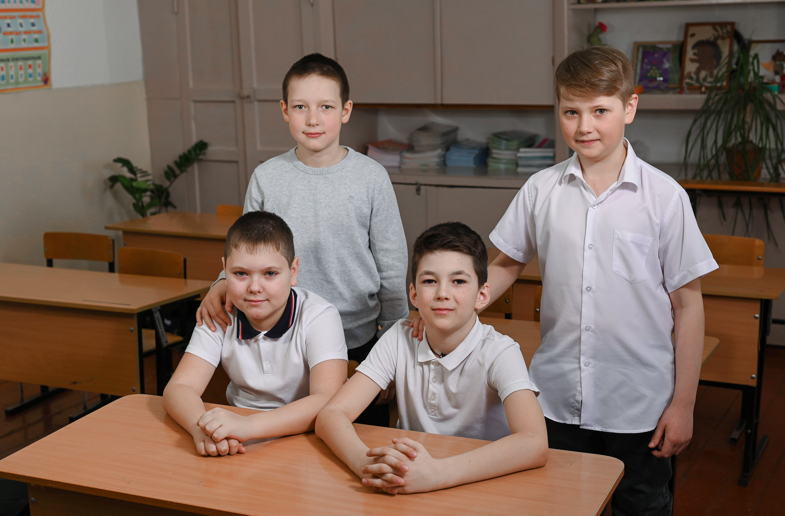 4 класс. выпускная книга на 2 разворта. Свадебный, семейный и школьный фотограф в Бийске Ксения Мамаева