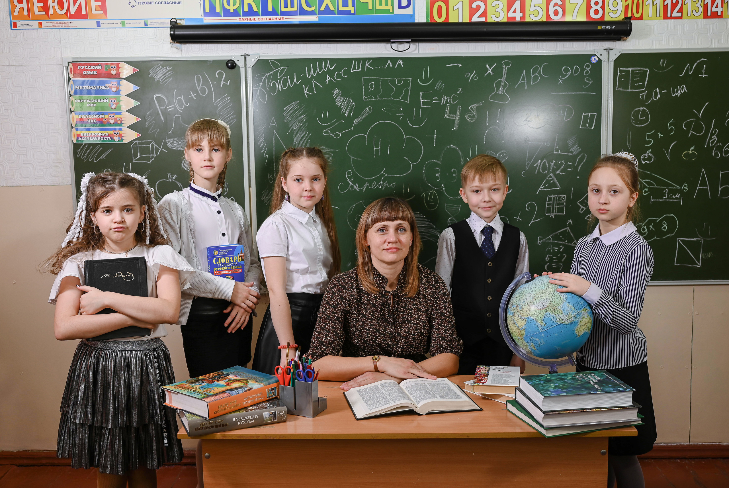 4 класс. выпускная книга на 2 разворта. Свадебный, семейный и школьный фотограф в Бийске Ксения Мамаева