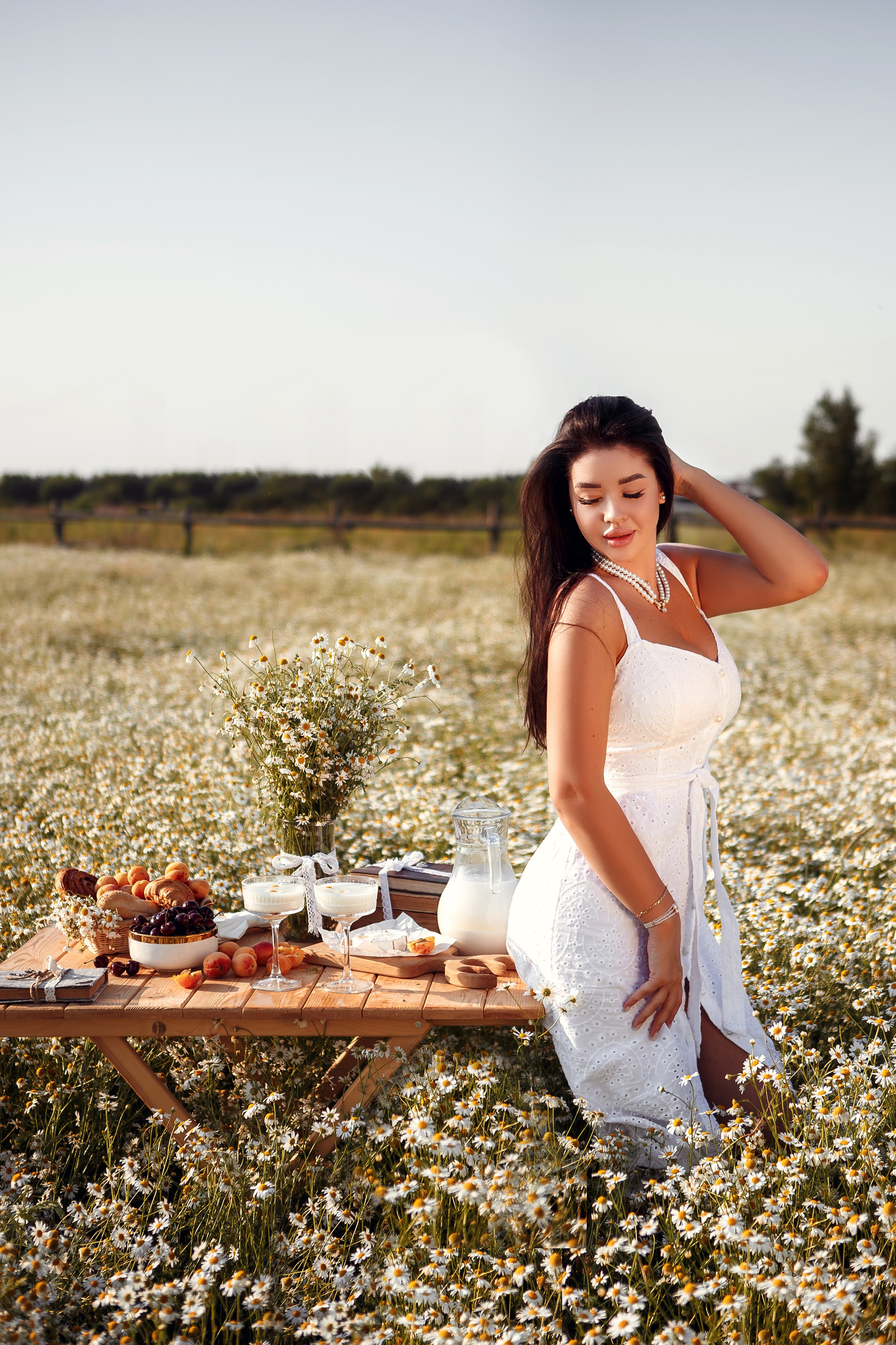 Завтрак в ромашках. Фотограф в Иваново и других городах Ирина Сметанкина