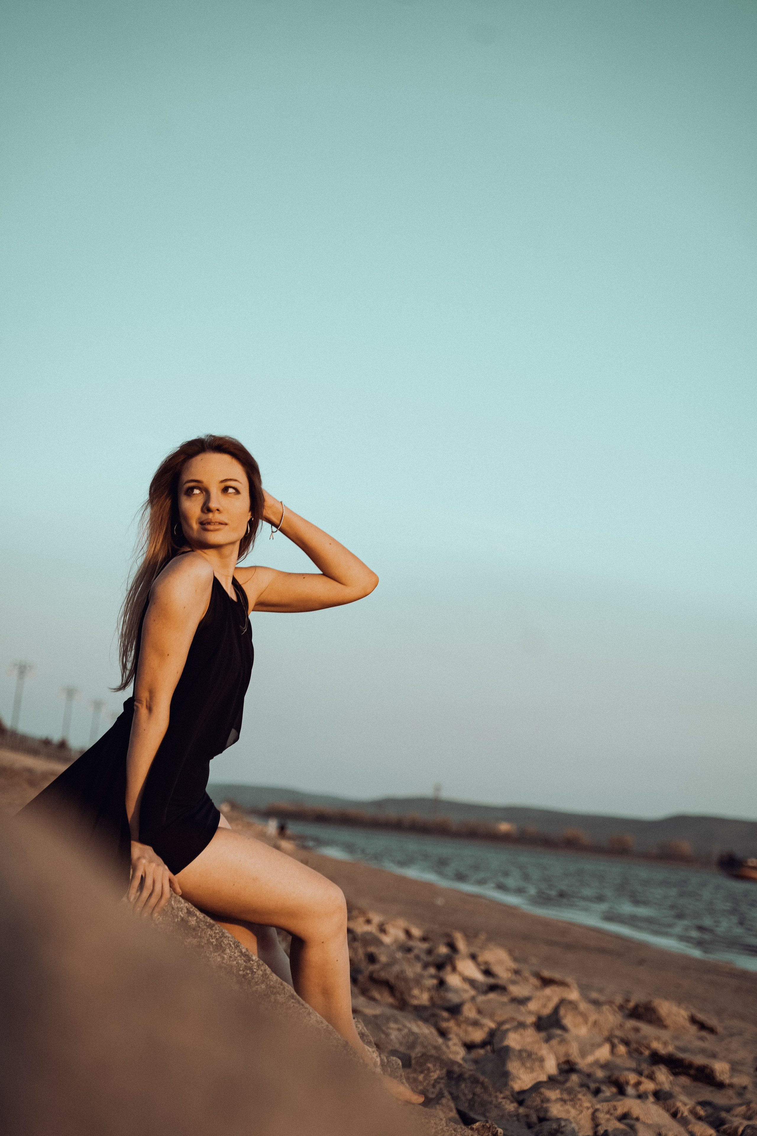 Динара SOLO b e a c h. Контент фотограф в Москве Кулич Настя