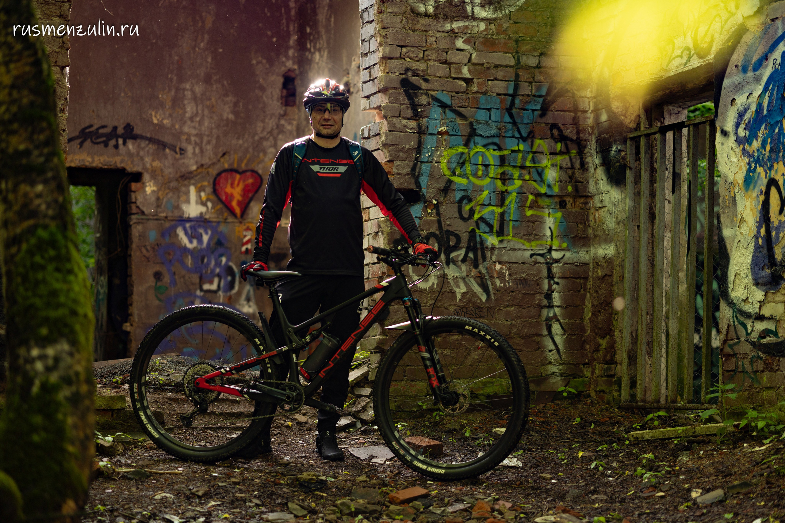 Вело покатушки в парке 