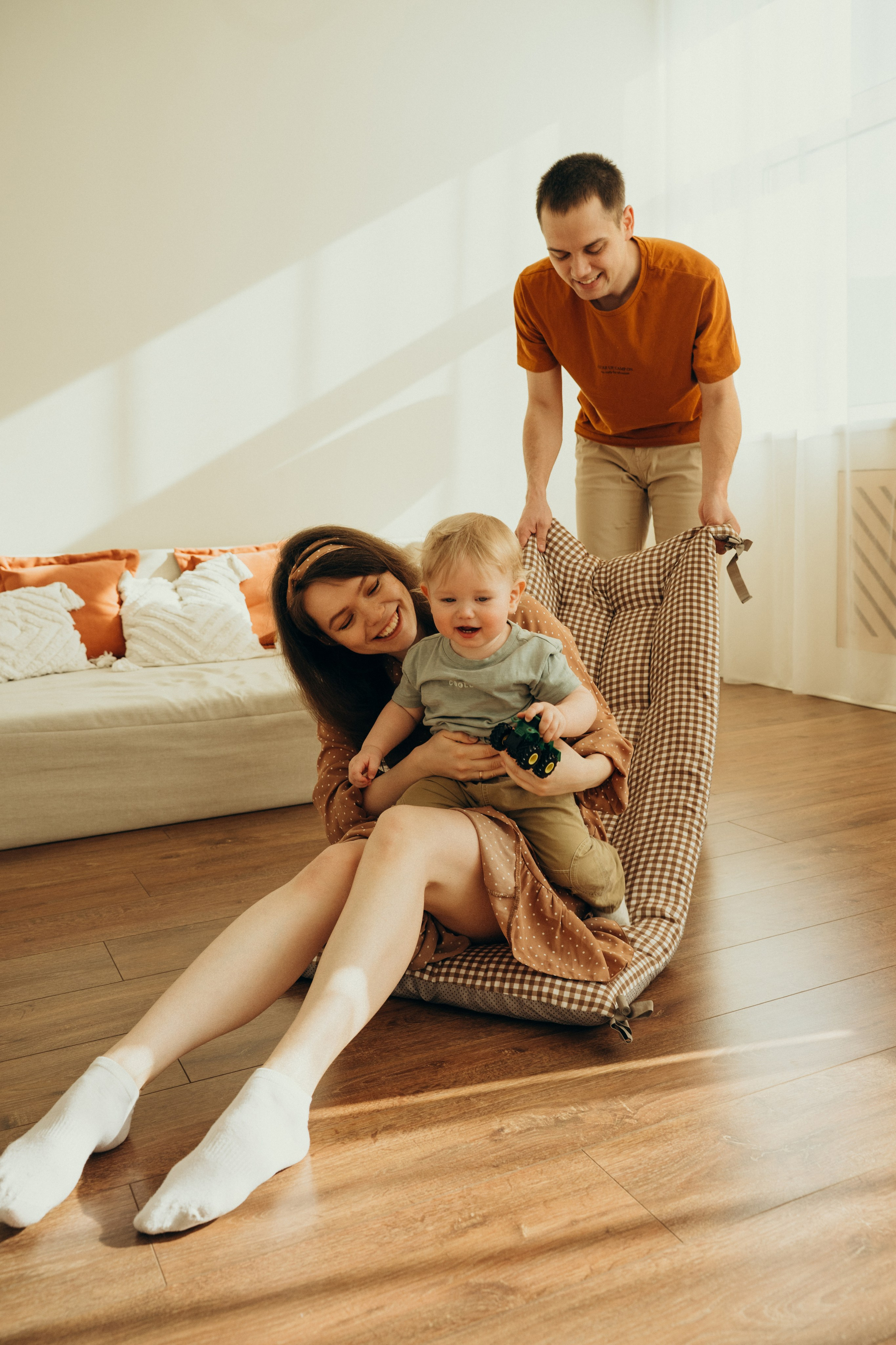 Родион, Алена и Кирюша