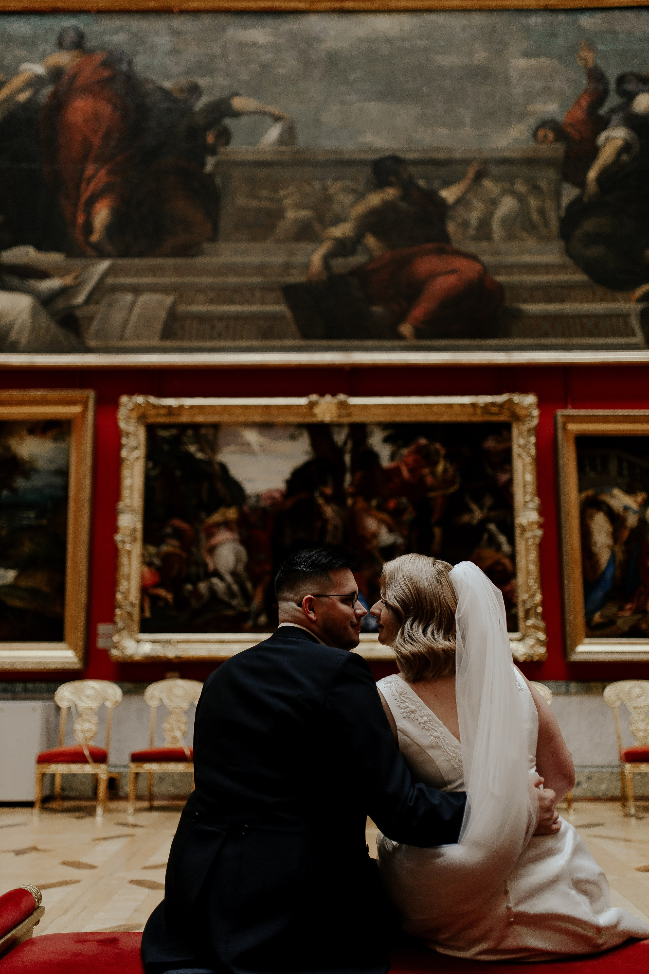 Свадьба в Эрмитаже. Фотограф в Санкт-Петербурге Лиза Семченкова