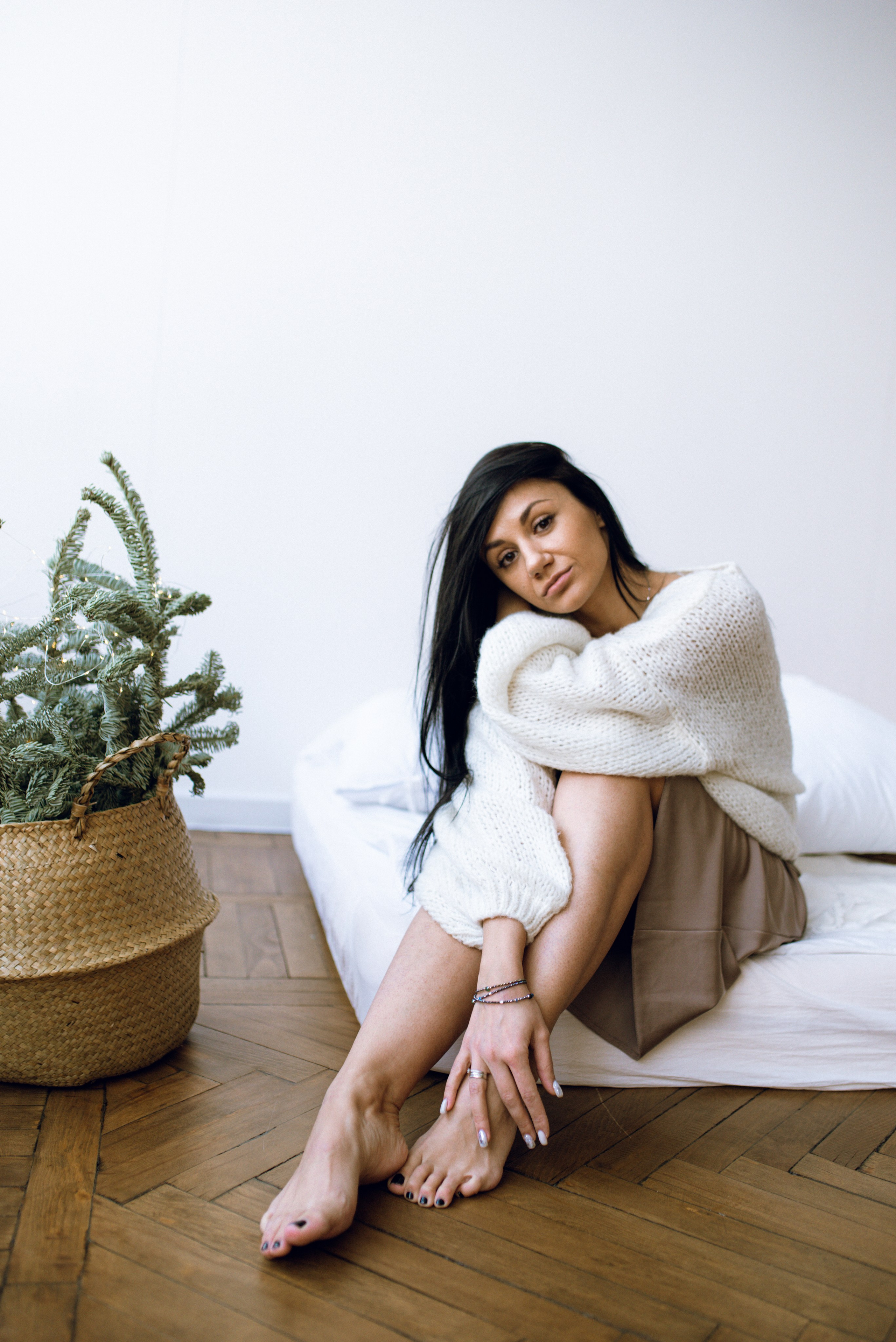 Зимняя студийная. Фотограф Рязань. Семейный Свадебный фотограф