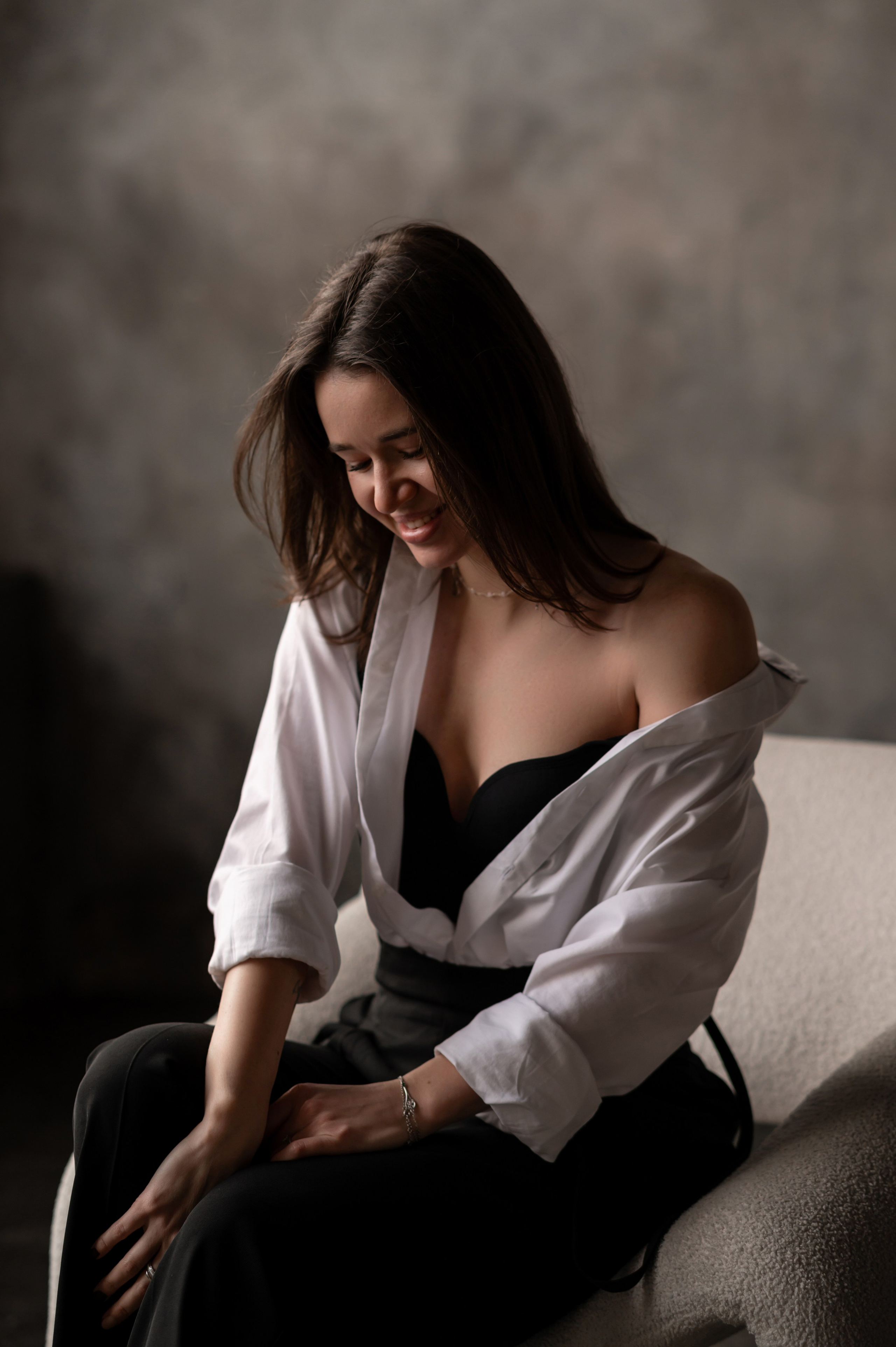 Женский портрет в низком ключе