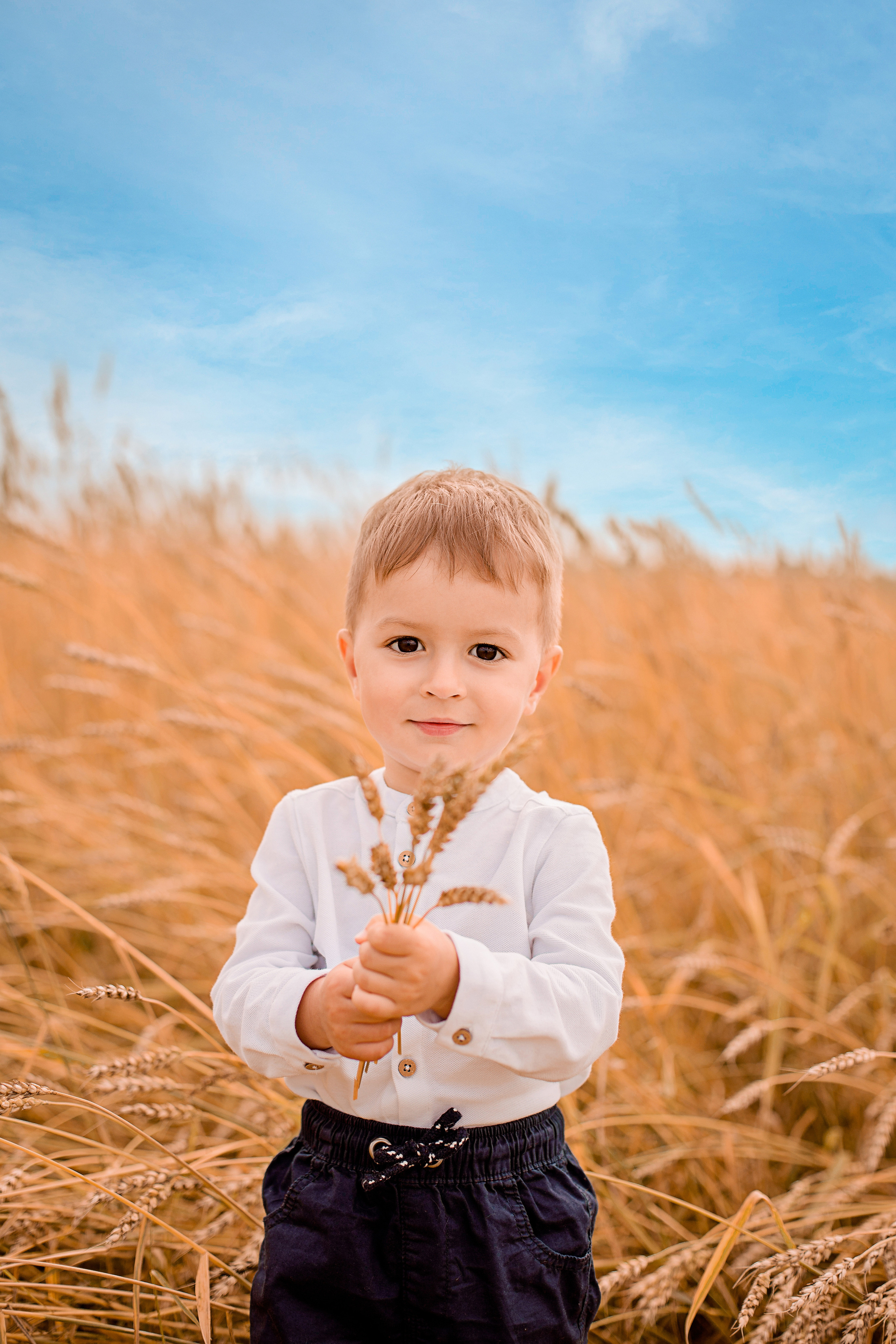Фотосессия в поле. Фотограф в Барнауле Олеся Мосина
