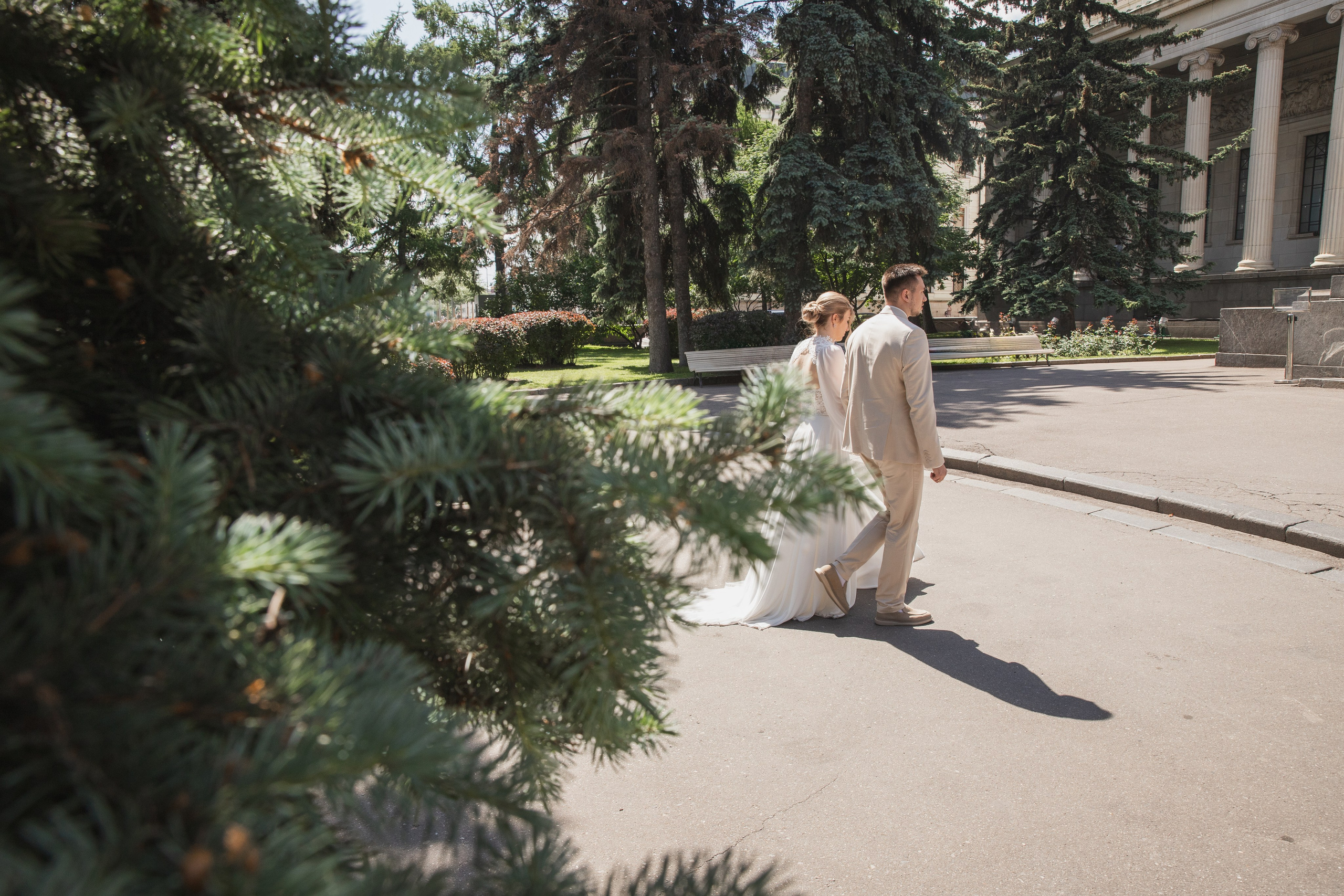Националь + Пушкинский музей. Свадебный и портретный фотограф в Москве Мария Кравченко