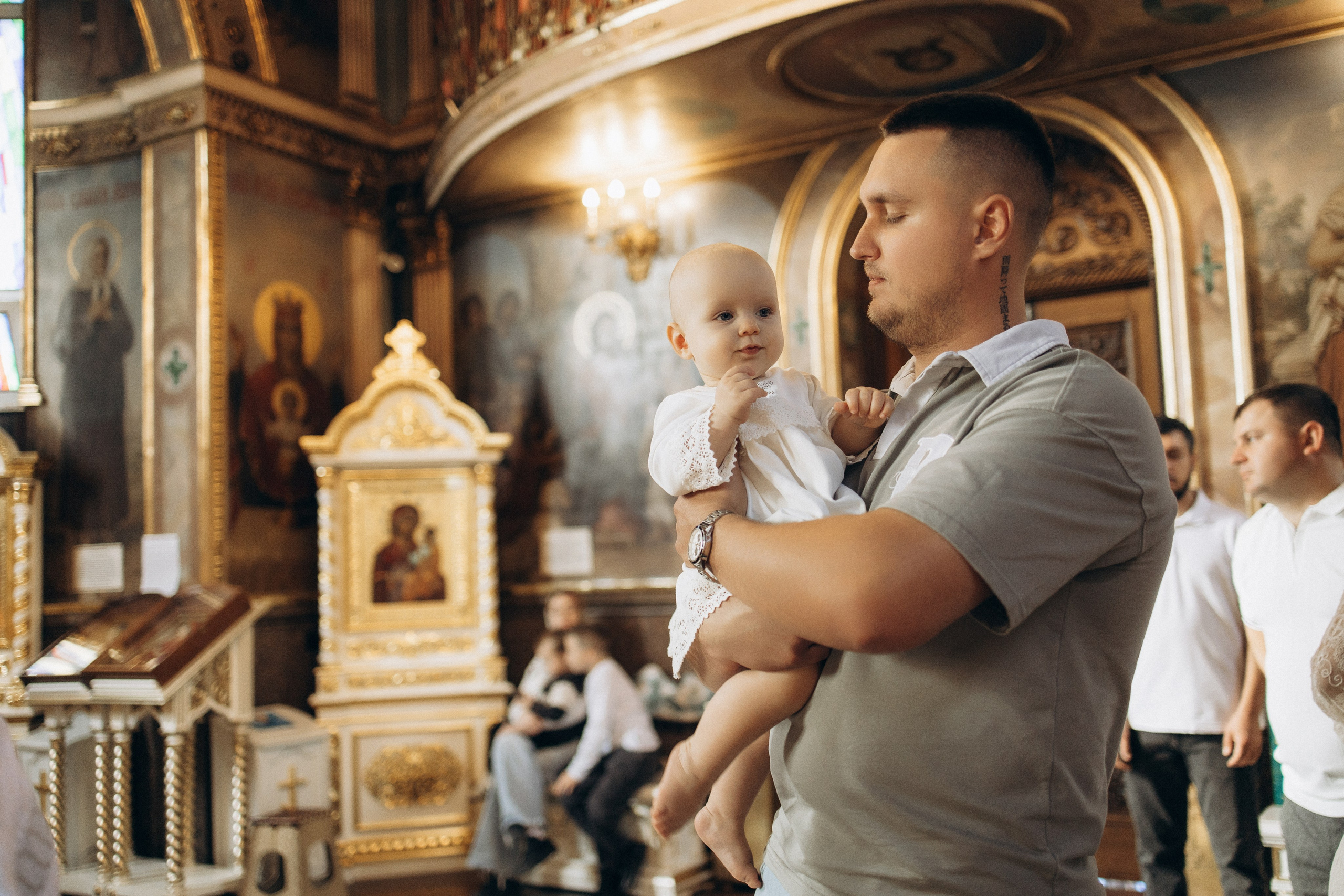 Крещение Арины. Самый теплый фотограф в Краснодаре Рябоконь Ксения