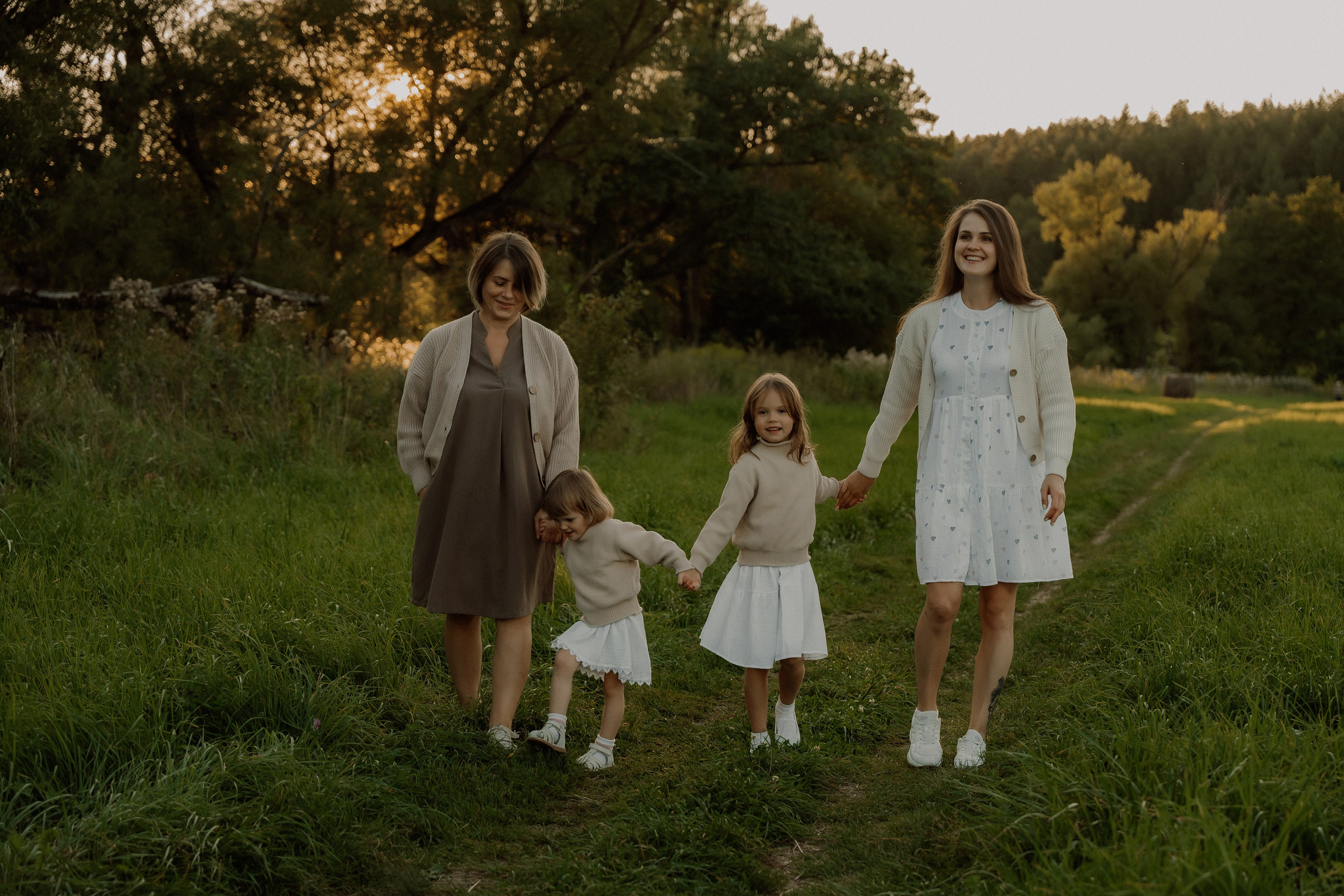 Полина и ее семья. Свадебный и индивидуальный фотограф в Суворове Клюева Мария