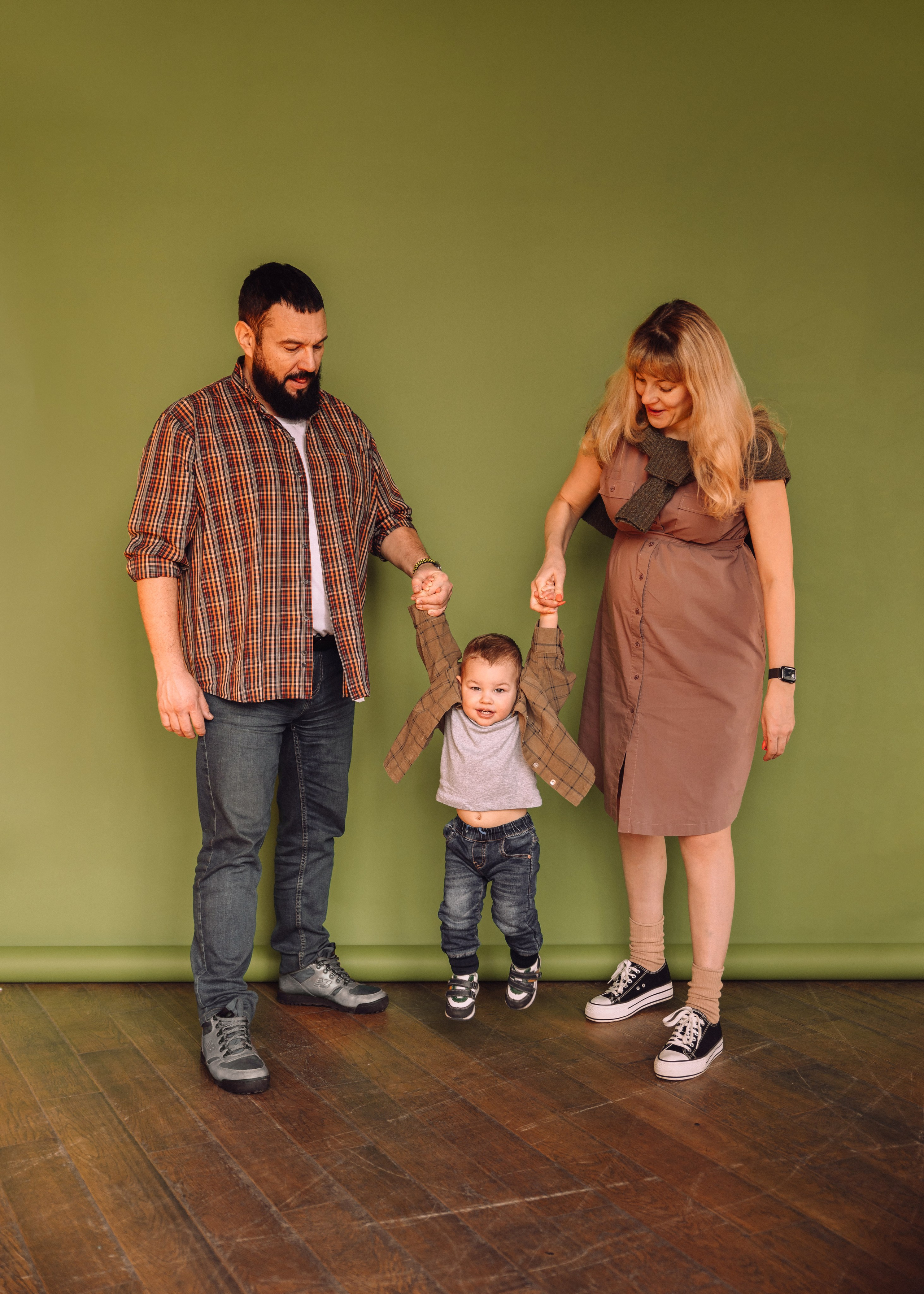 Оля, Леша и Димулька. Семейный фотограф В Москве Александра Дейкун