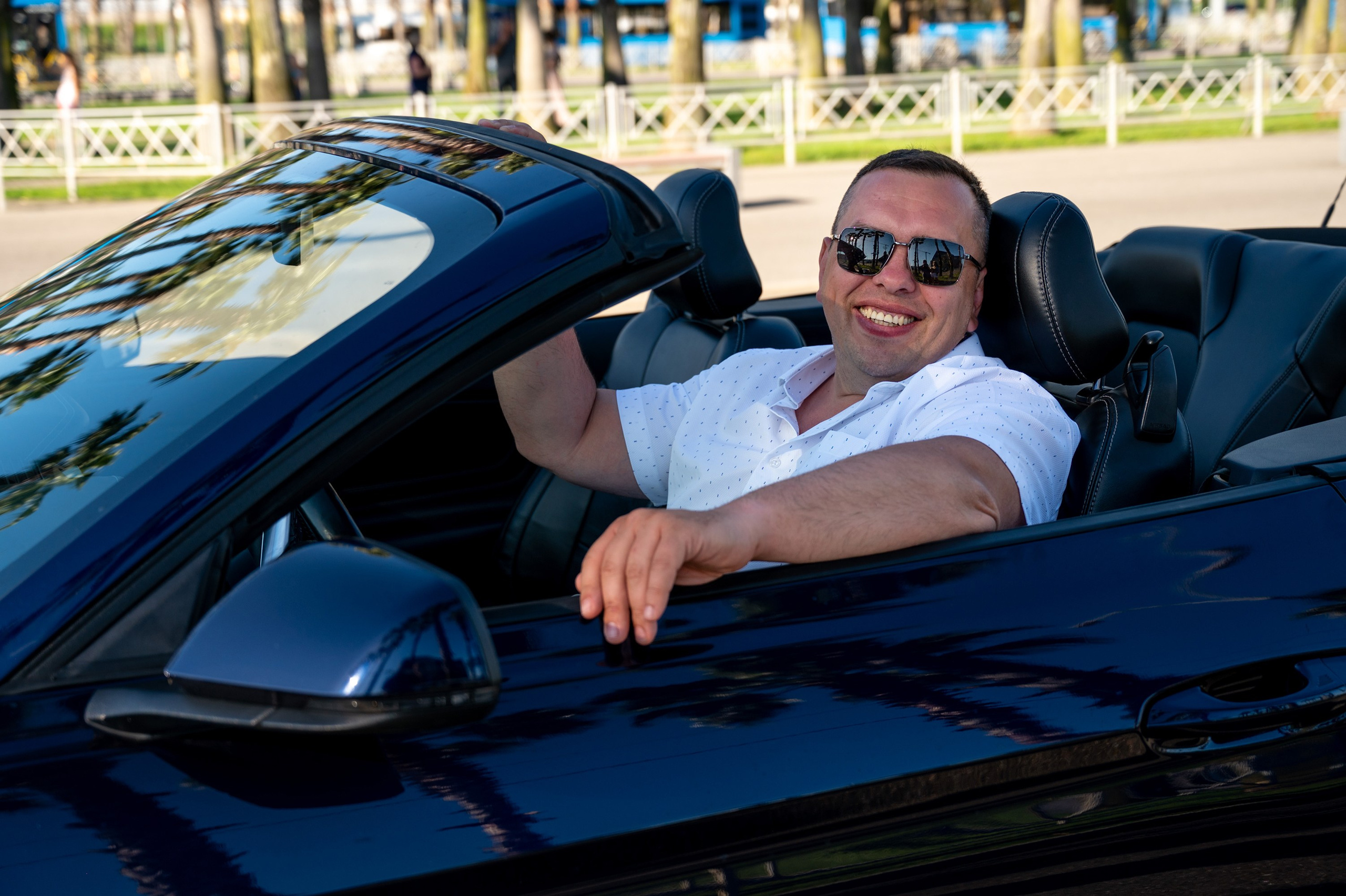 Фотосессия на Кабриолете. Фотографирую счастливых людей в Сочи