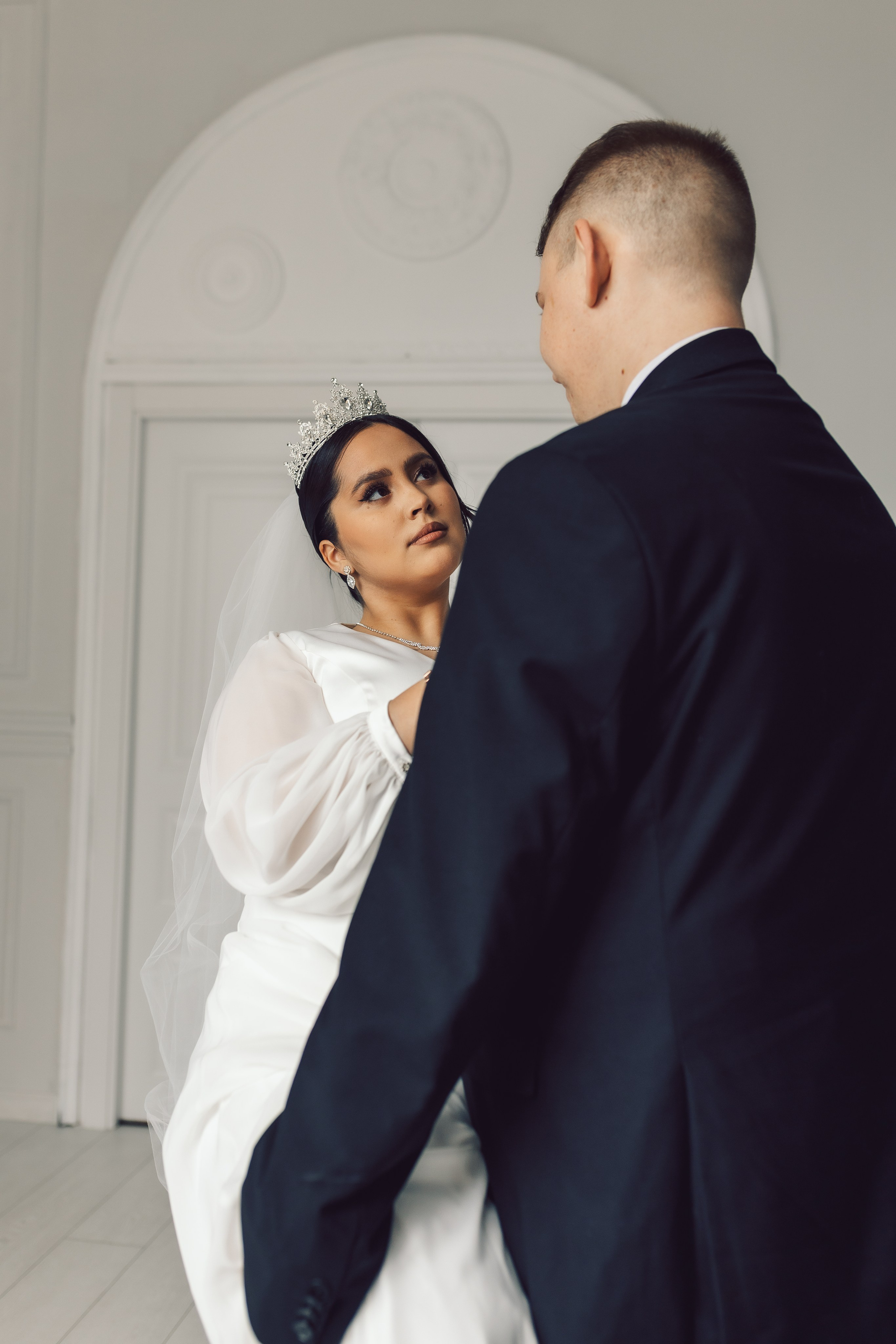 Свадебная съемка в студии. Фотограф Красноярск Архипова Алина