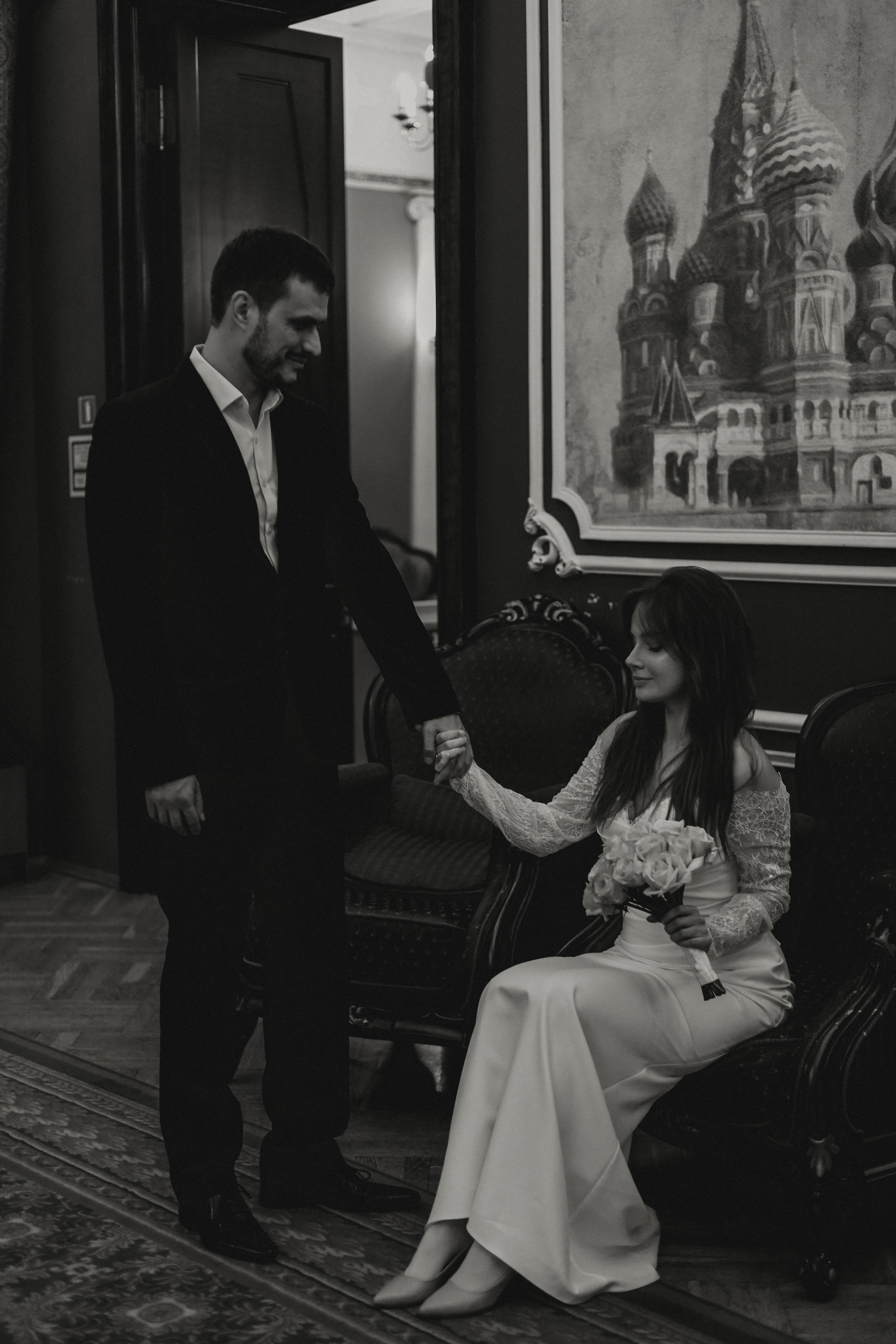 Ира и Денис. Амбассадори + Грибоедовский. Диана Чечель. Свадебный и семейный фотограф в Москве