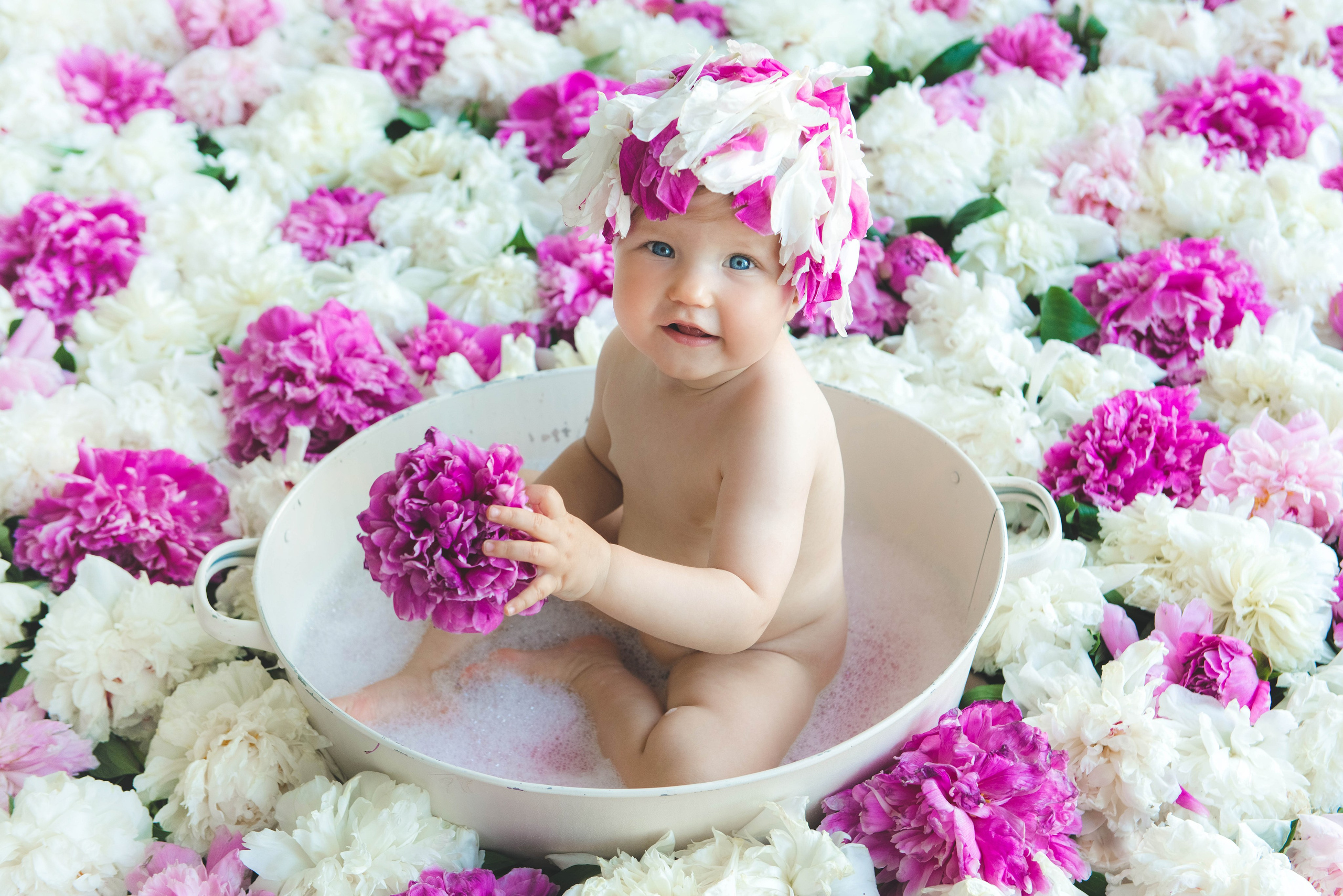 Пиончики. Фотограф новорожденных и детей в Барнауле — Екатерина Шапкина